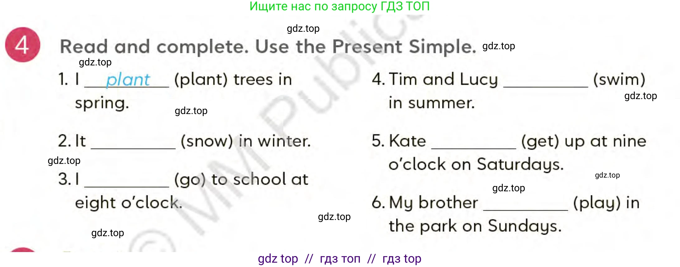 Английский язык (english), 3 класс Учебник (Student's book), авторы: Митчелл Гарольд (Mitchell Harold), Малгогианни Марилени (Malkogianni Marileni), Василиу Константина (Vasileiou Konstantina), издательство MM Publications, Алматы, 2024, зелёного цвета, страница 45, номер 4, Условие