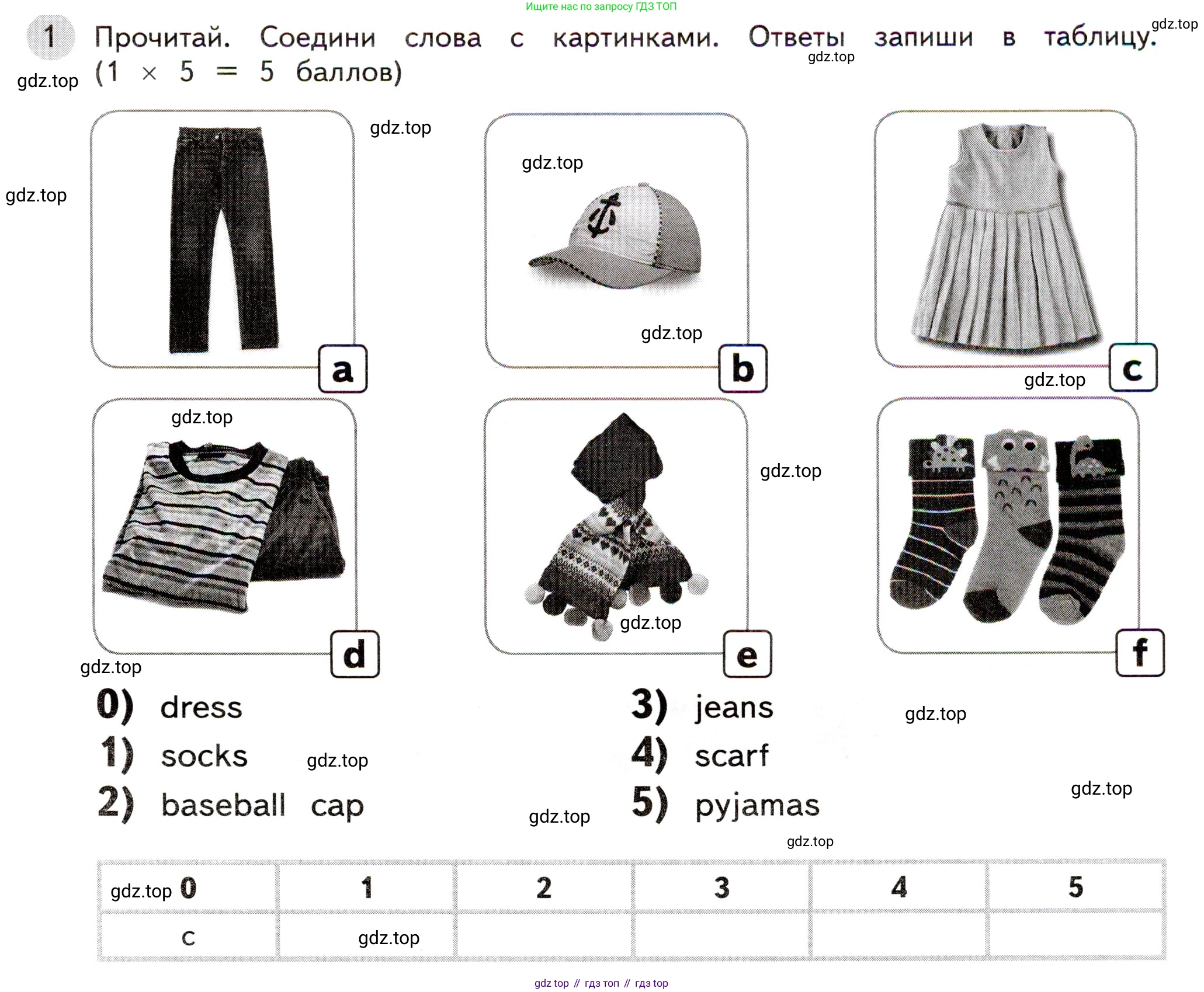 ГДЗ Английский язык (english), 3 класс Контрольные задания, автор: Покидова Анастасия Дмитриевна (Pokidova Anastasiya), издательство Просвещение, Москва, 2023, серого цвета, страница 9, номер 1, Условие