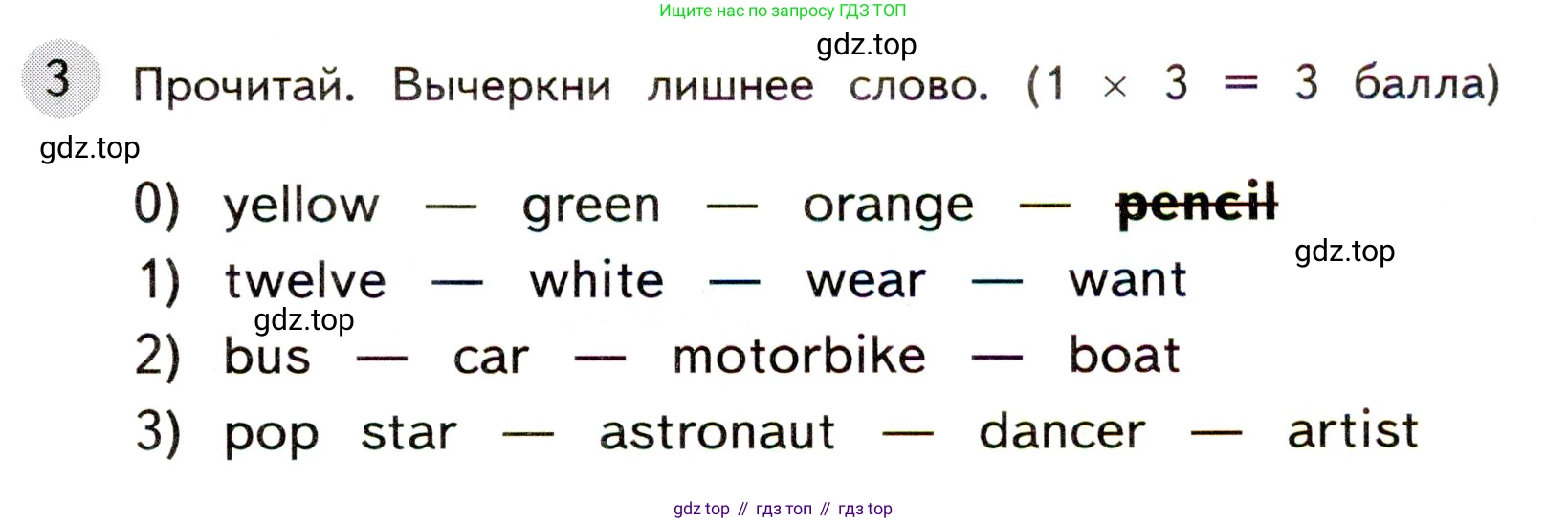 ГДЗ Английский язык (english), 3 класс Контрольные задания, автор: Покидова Анастасия Дмитриевна (Pokidova Anastasiya), издательство Просвещение, Москва, 2023, серого цвета, страница 17, номер 3, Условие