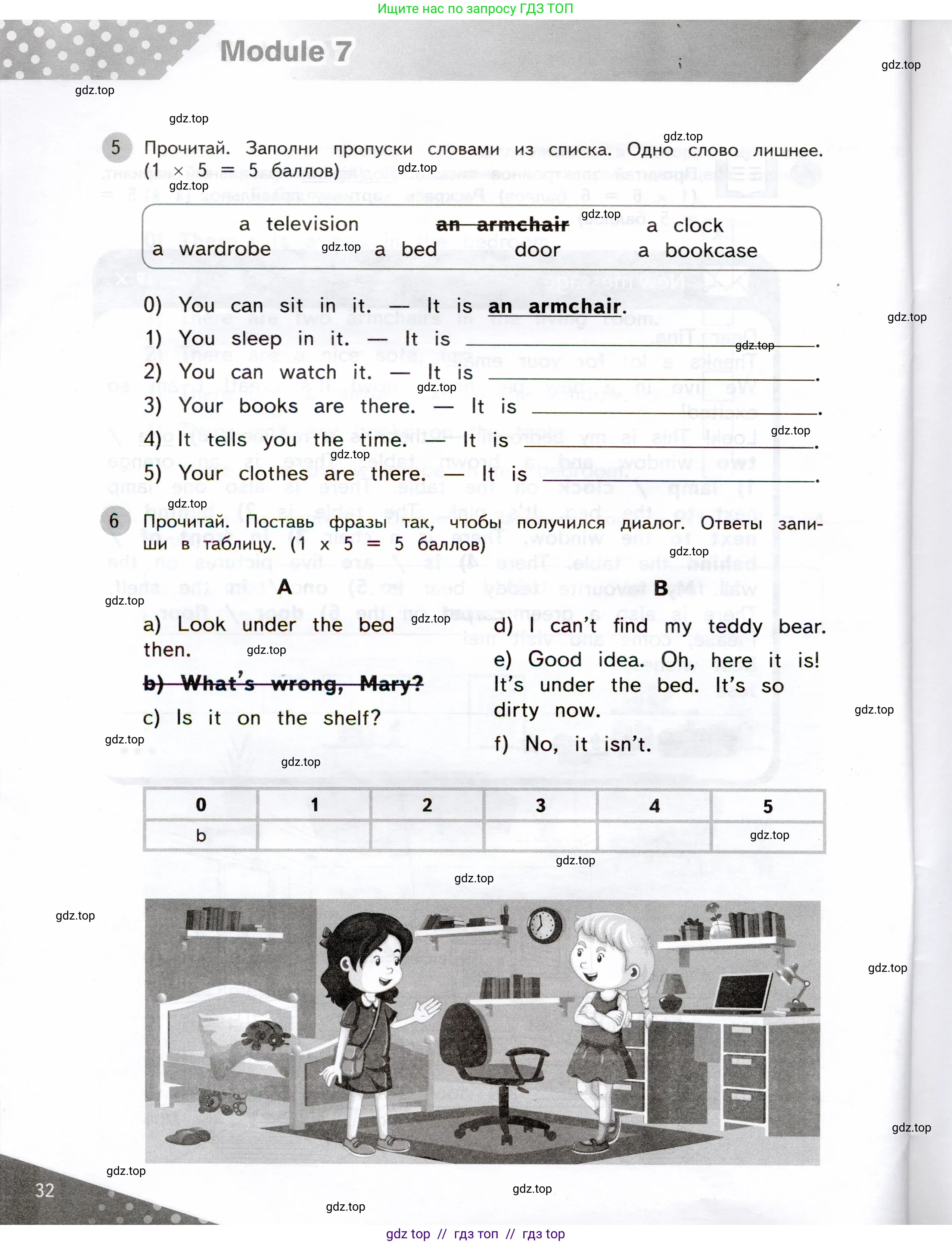 Английский язык (english), 3 класс Контрольные задания, автор: Покидова Анастасия Дмитриевна (Pokidova Anastasiya), издательство Просвещение, Москва, 2023, серого цвета, страница 32