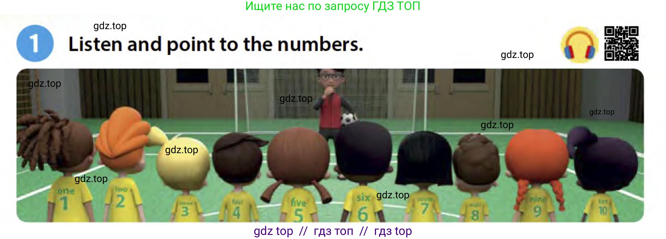Английский язык (english), 3 класс Учебник (Student's book), авторы: Пучта Херберт (Puchta Herbert), Льюис-Джонс Питер (Lewis-Jones Peter), Гернгросс Гюнтер (Gerngross Günter), издательство Cambridge University Press, Алматы, 2022, зелёного цвета, страница 11, номер 1, Условие