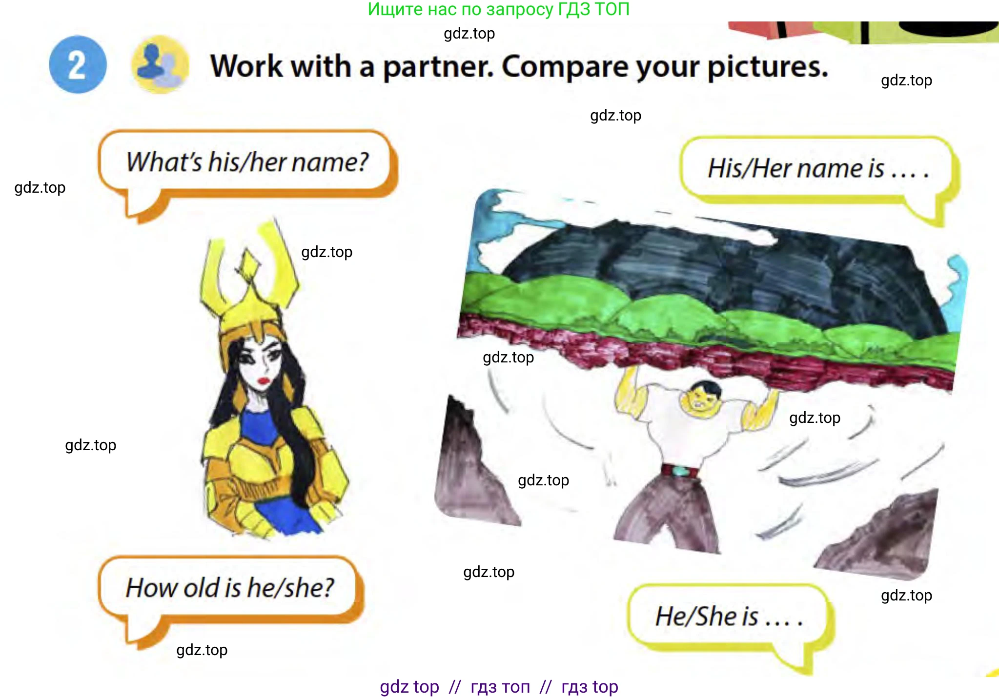 Английский язык (english), 3 класс Учебник (Student's book), авторы: Пучта Херберт (Puchta Herbert), Льюис-Джонс Питер (Lewis-Jones Peter), Гернгросс Гюнтер (Gerngross Günter), издательство Cambridge University Press, Алматы, 2022, зелёного цвета, страница 19, номер 2, Условие
