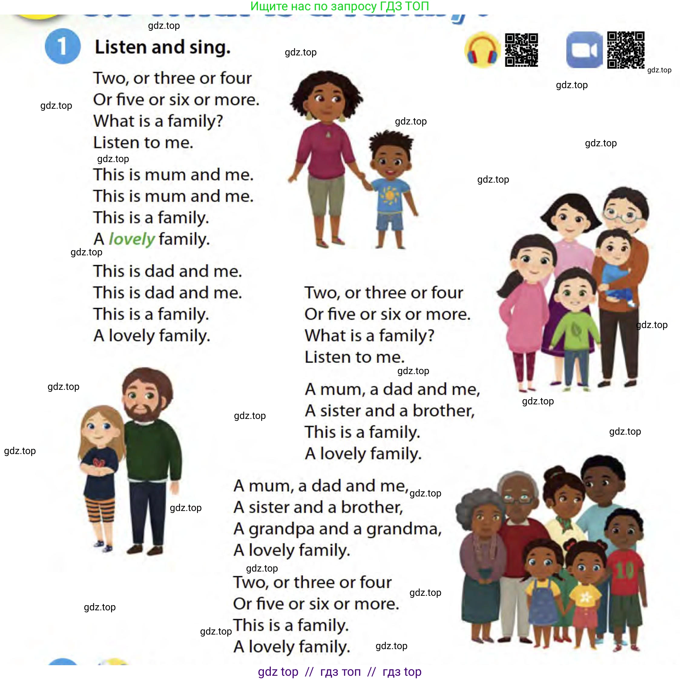 Английский язык (english), 3 класс Учебник (Student's book), авторы: Пучта Херберт (Puchta Herbert), Льюис-Джонс Питер (Lewis-Jones Peter), Гернгросс Гюнтер (Gerngross Günter), издательство Cambridge University Press, Алматы, 2022, зелёного цвета, страница 38, номер 1, Условие