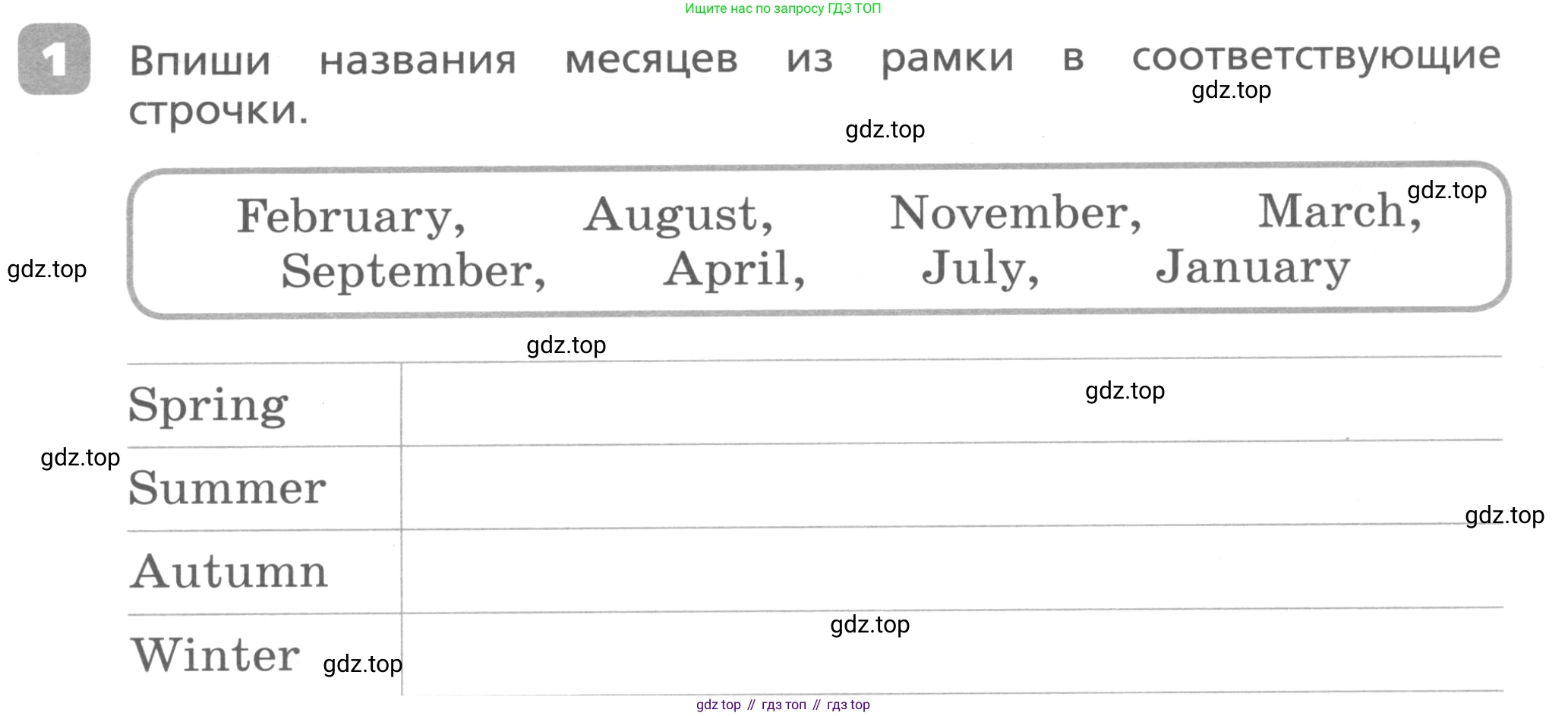 Английский язык (english), 3 класс Контрольные работы, авторы: Афанасьева Ольга Васильевна (Afanasyeva Olga), Михеева Ирина Владимировна (Mikheeva Irina), Баранова Ксения Михайловна (Baranova Ksenia), издательство Дрофа, Москва, 2018 - 2022, зелёного цвета, страница 67, номер 1, Условие