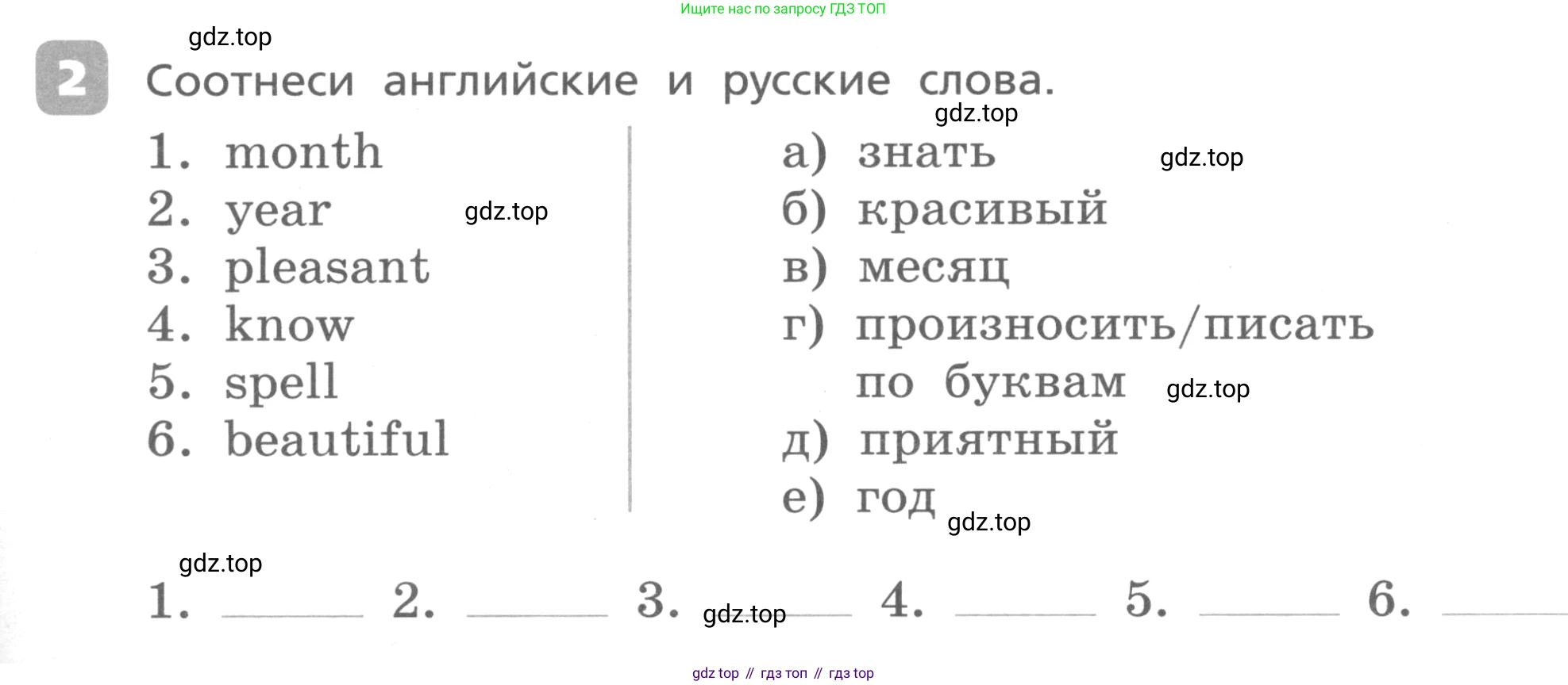 Английский язык (english), 3 класс Контрольные работы, авторы: Афанасьева Ольга Васильевна (Afanasyeva Olga), Михеева Ирина Владимировна (Mikheeva Irina), Баранова Ксения Михайловна (Baranova Ksenia), издательство Дрофа, Москва, 2018 - 2022, зелёного цвета, страница 69, номер 2, Условие