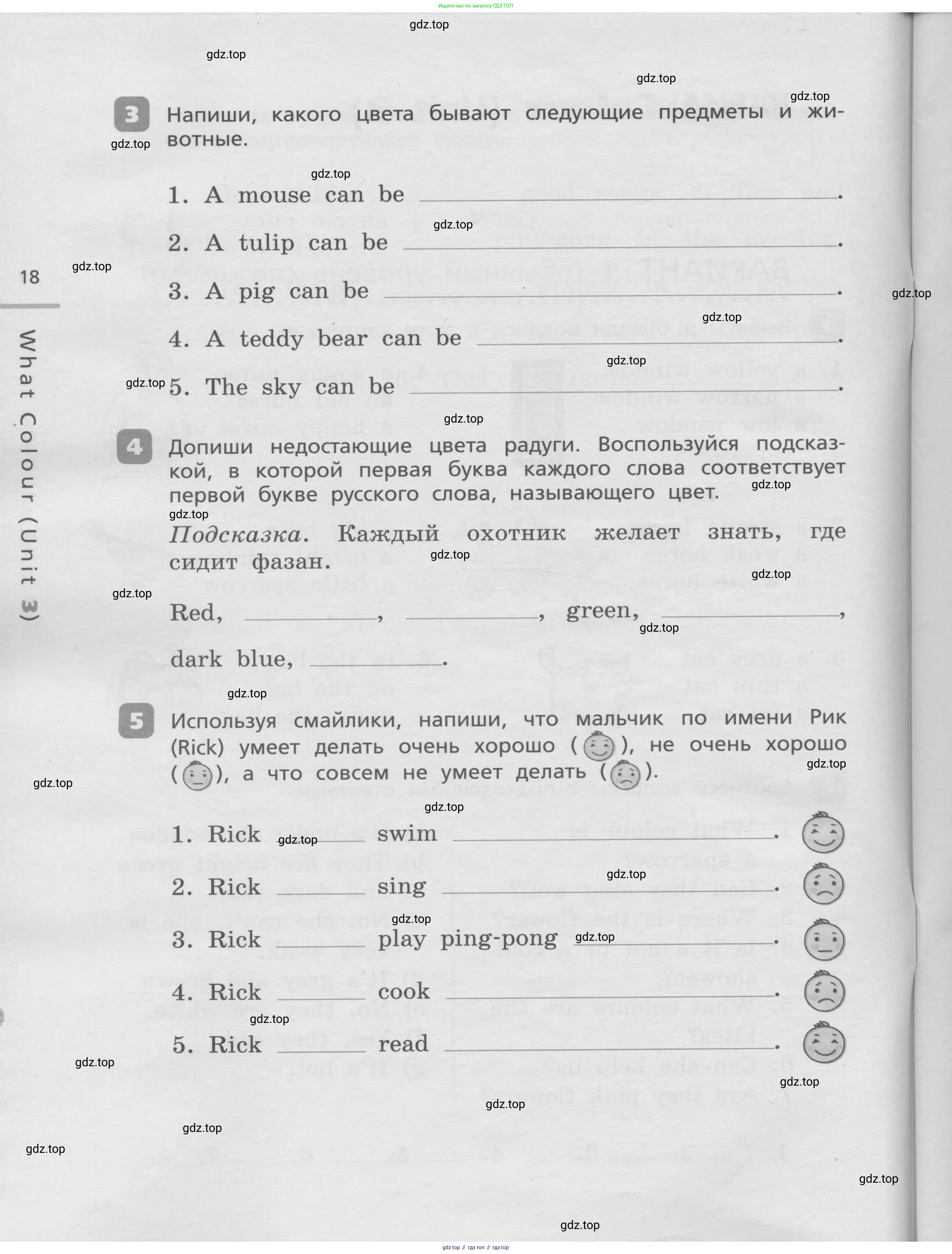 Английский язык (english), 3 класс Контрольные работы, авторы: Афанасьева Ольга Васильевна (Afanasyeva Olga), Михеева Ирина Владимировна (Mikheeva Irina), Баранова Ксения Михайловна (Baranova Ksenia), издательство Дрофа, Москва, 2018 - 2022, зелёного цвета, страница 18