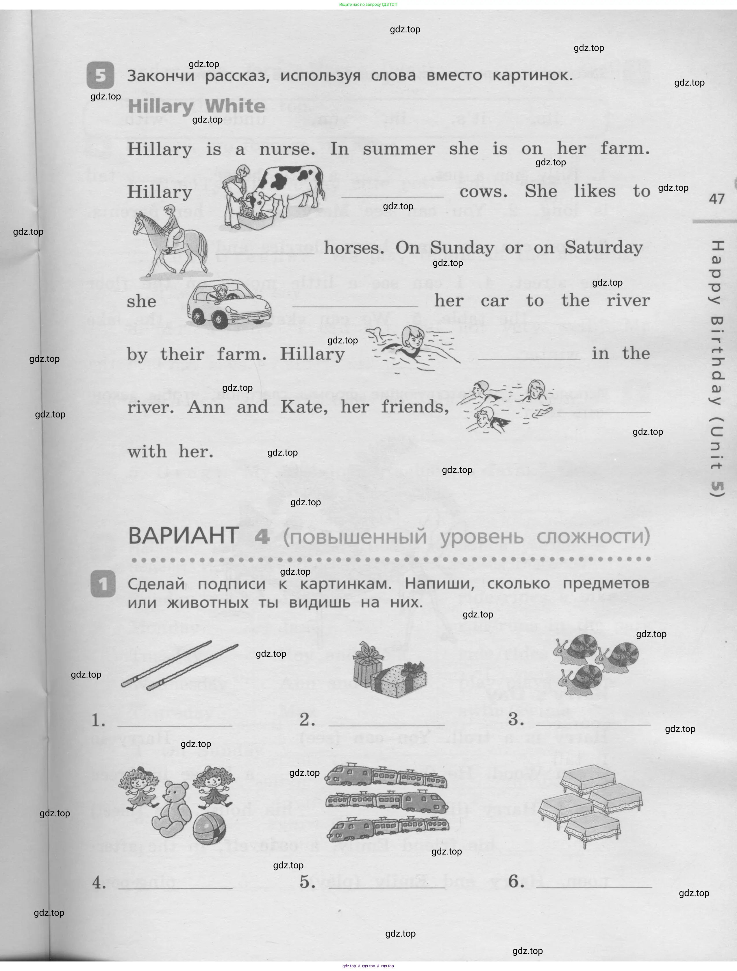 Английский язык (english), 3 класс Контрольные работы, авторы: Афанасьева Ольга Васильевна (Afanasyeva Olga), Михеева Ирина Владимировна (Mikheeva Irina), Баранова Ксения Михайловна (Baranova Ksenia), издательство Дрофа, Москва, 2018 - 2022, зелёного цвета, страница 47