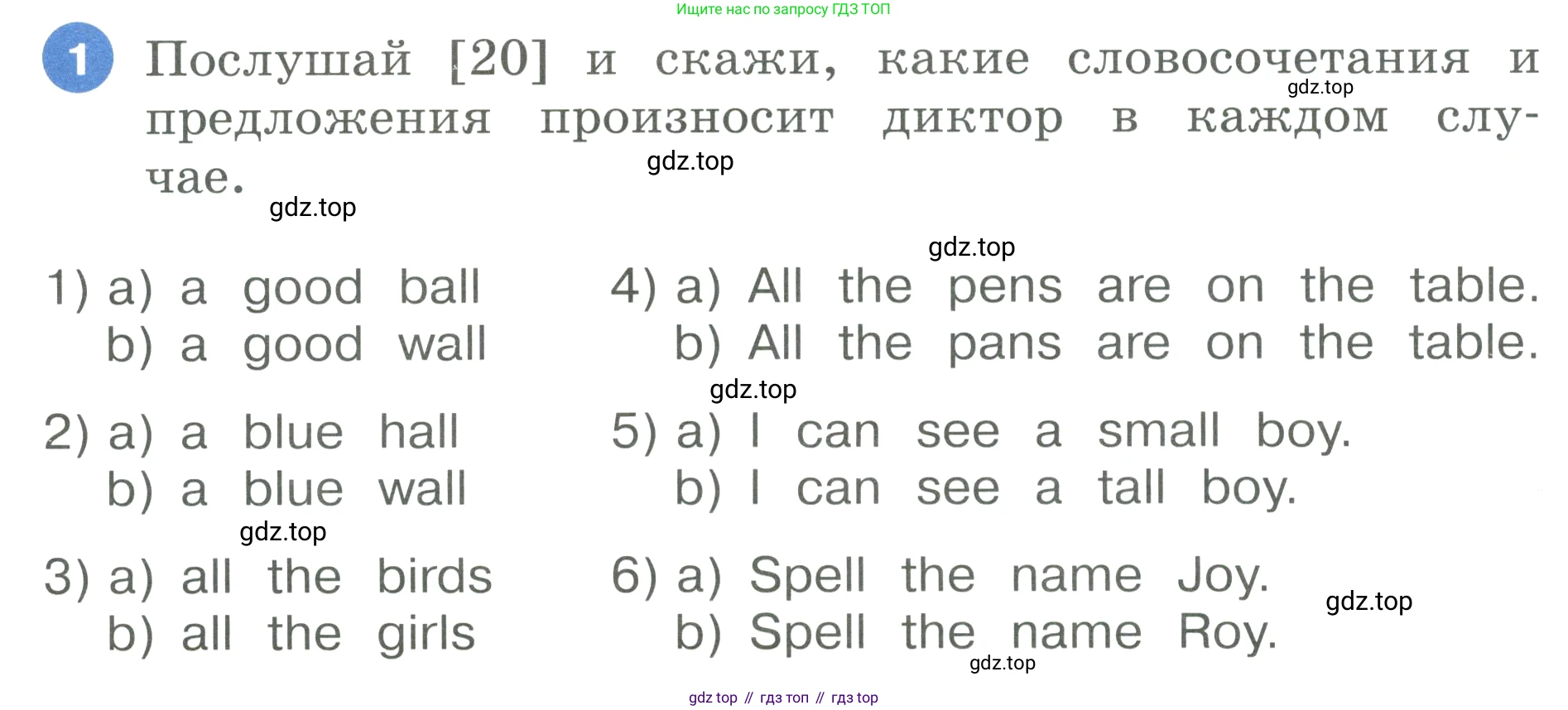 ГДЗ Английский язык (english), 3 класс Учебник, авторы: Афанасьева Ольга Васильевна (Afanasyeva Olga), Баранова Ксения Михайловна (Baranova Ksenia), Михеева Ирина Владимировна (Mikheeva Irina), издательство Просвещение, Москва, 2023, зелёного цвета, Часть 1, страница 28, номер 1, Условие