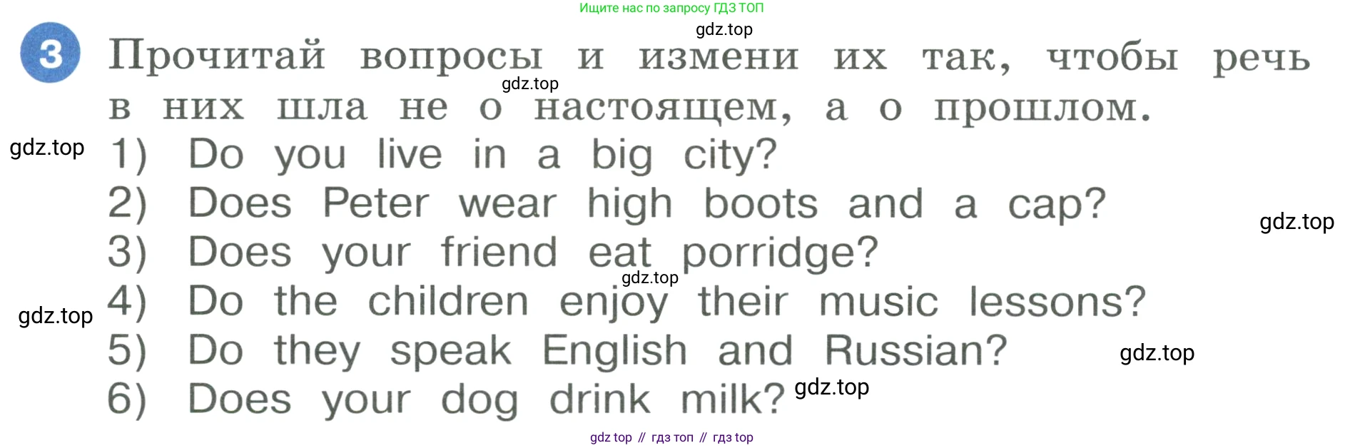 ГДЗ Английский язык (english), 3 класс Учебник, авторы: Афанасьева Ольга Васильевна (Afanasyeva Olga), Баранова Ксения Михайловна (Baranova Ksenia), Михеева Ирина Владимировна (Mikheeva Irina), издательство Просвещение, Москва, 2023, зелёного цвета, Часть 2, страница 91, номер 3, Условие