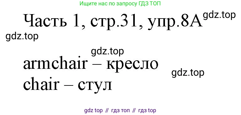 ГДЗ Английский язык (english), 3 класс Учебник, авторы: Афанасьева Ольга Васильевна (Afanasyeva Olga), Баранова Ксения Михайловна (Baranova Ksenia), Михеева Ирина Владимировна (Mikheeva Irina), издательство Просвещение, Москва, 2023, зелёного цвета, Часть 1, страница 31, номер 8, Решение