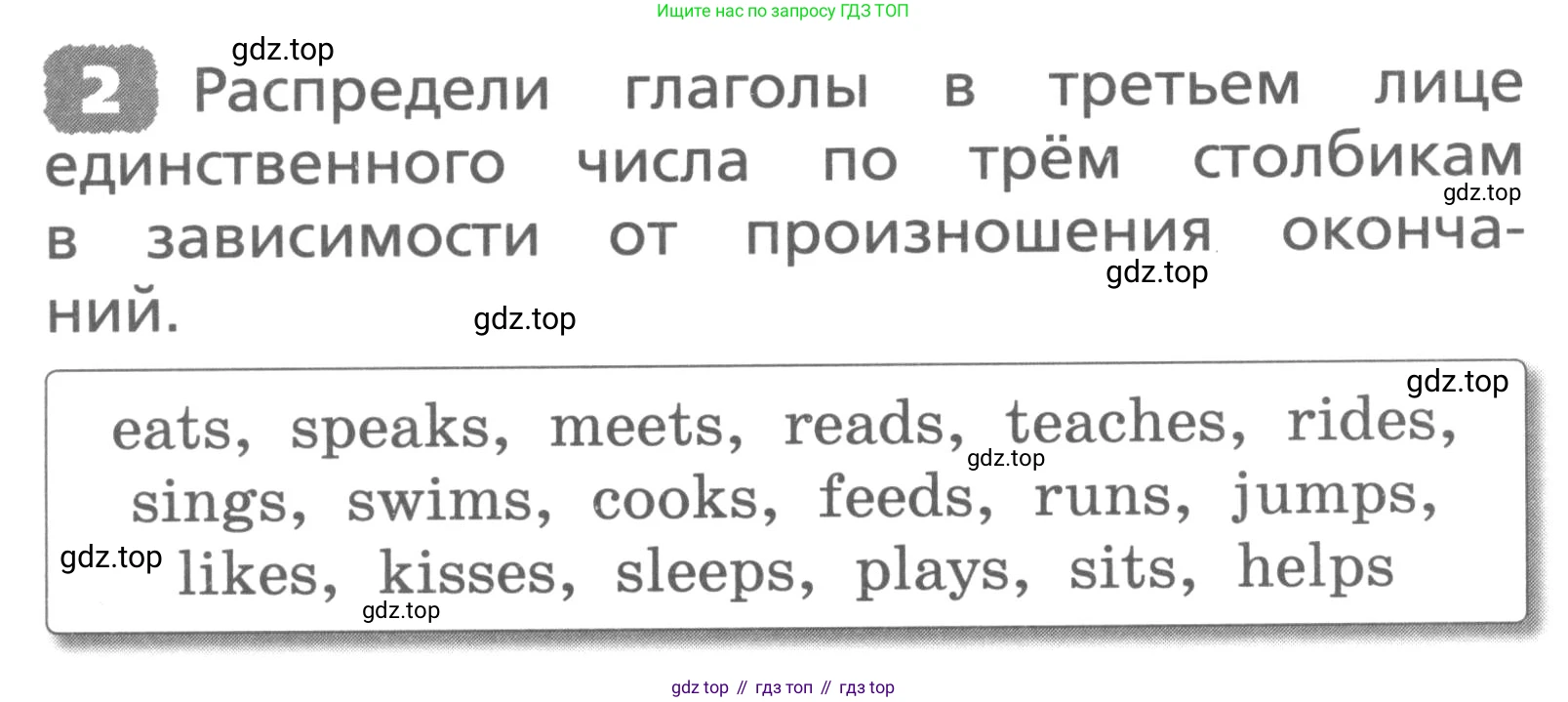 ГДЗ Английский язык (english), 3 класс Лексико-грамматический практикум, авторы: Афанасьева Ольга Васильевна (Afanasyeva Olga), Михеева Ирина Владимировна (Mikheeva Irina), Сьянов Александр Валерьевич, издательство Дрофа, Москва, 2017, зелёного цвета, страница 22, номер 2, Условие