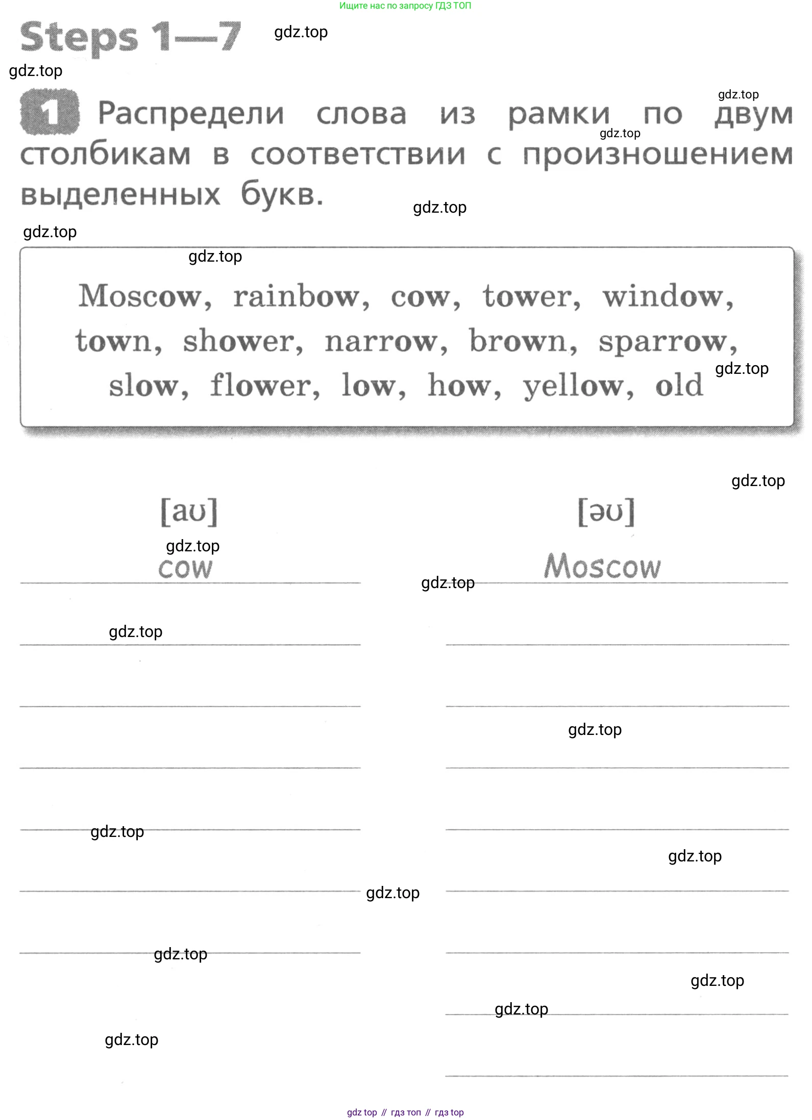 ГДЗ Английский язык (english), 3 класс Лексико-грамматический практикум, авторы: Афанасьева Ольга Васильевна (Afanasyeva Olga), Михеева Ирина Владимировна (Mikheeva Irina), Сьянов Александр Валерьевич, издательство Дрофа, Москва, 2017, зелёного цвета, страница 42, номер 1, Условие