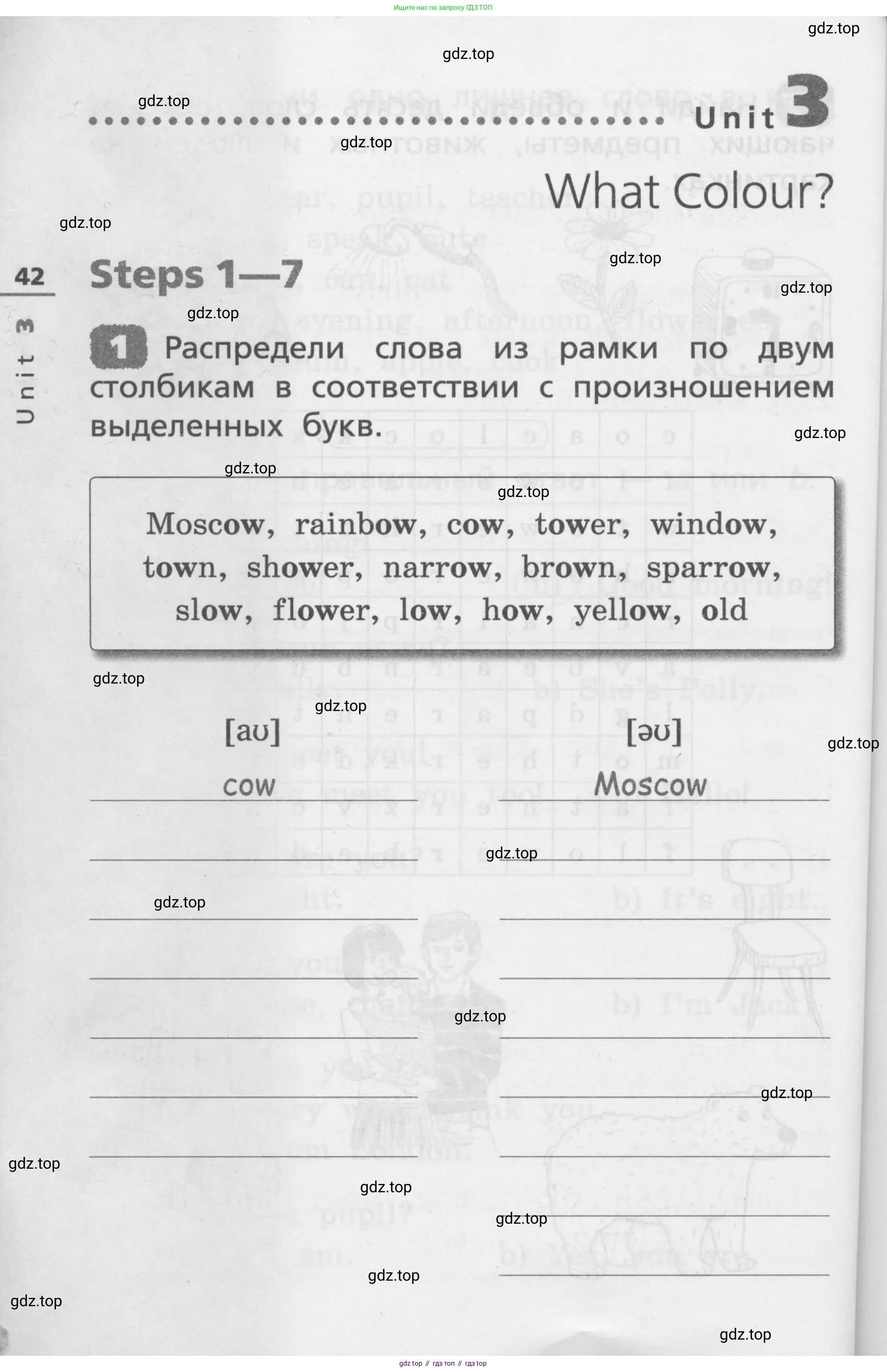 Английский язык (english), 3 класс Лексико-грамматический практикум, авторы: Афанасьева Ольга Васильевна (Afanasyeva Olga), Михеева Ирина Владимировна (Mikheeva Irina), Сьянов Александр Валерьевич, издательство Дрофа, Москва, 2017, зелёного цвета, страница 42