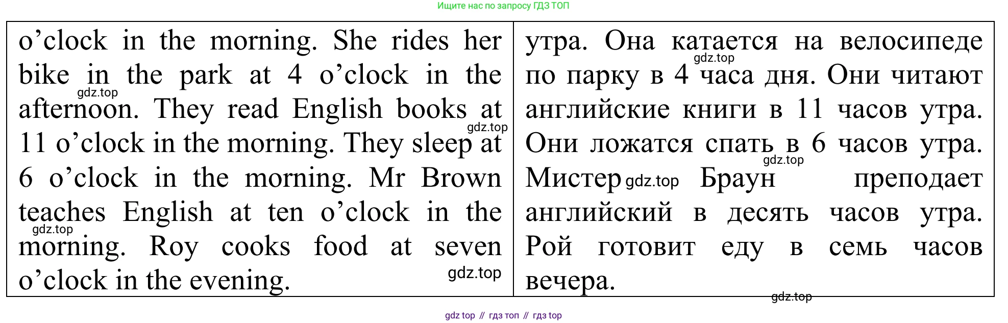 ГДЗ Английский язык (english), 3 класс Лексико-грамматический практикум, авторы: Афанасьева Ольга Васильевна (Afanasyeva Olga), Михеева Ирина Владимировна (Mikheeva Irina), Сьянов Александр Валерьевич, издательство Дрофа, Москва, 2017, зелёного цвета, страница 68, номер 17, Решение (продолжение 2)