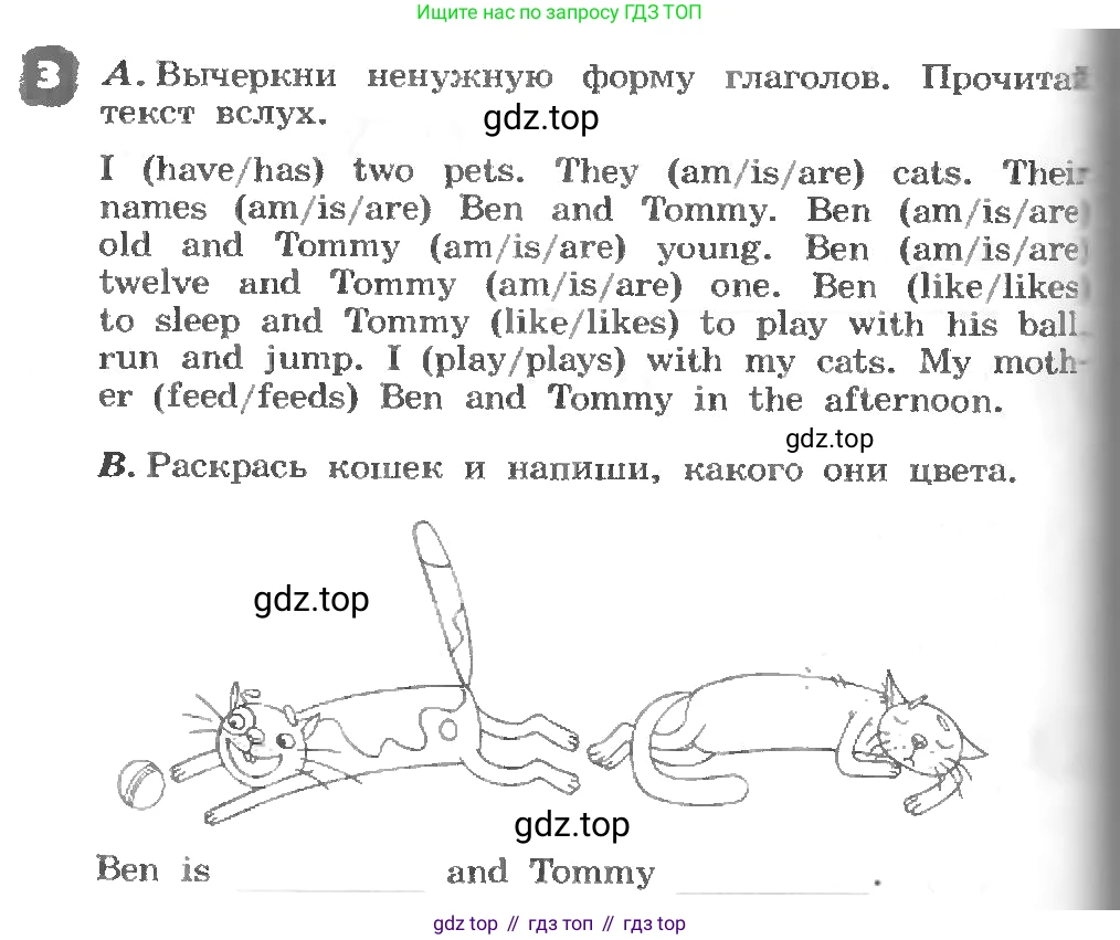 ГДЗ Английский язык (english), 3 класс рабочая тетрадь, авторы: Афанасьева Ольга Васильевна (Afanasyeva Olga), Михеева Ирина Владимировна (Mikheeva Irina), издательство Дрофа, Москва, 2016 - 2022, зелёного цвета, страница 52, номер 3, Условие