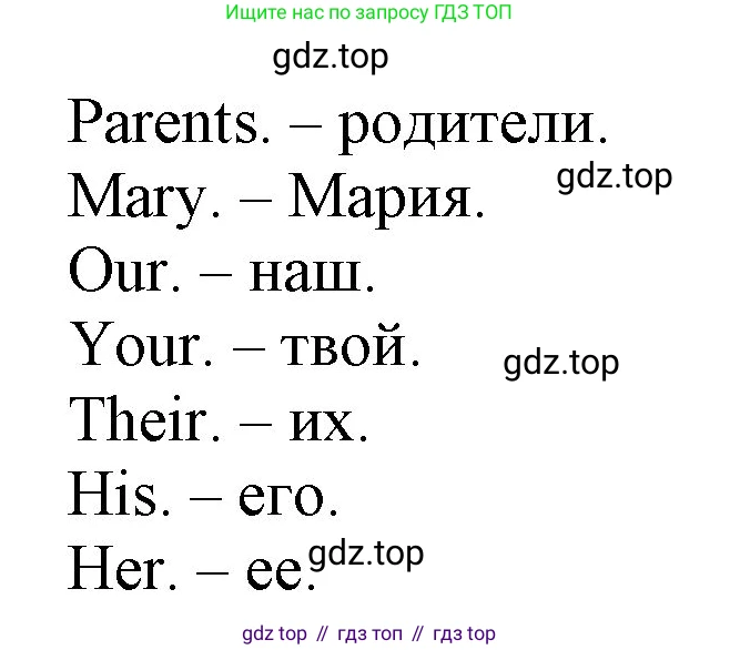 ГДЗ Английский язык (english), 3 класс рабочая тетрадь, авторы: Афанасьева Ольга Васильевна (Afanasyeva Olga), Михеева Ирина Владимировна (Mikheeva Irina), издательство Дрофа, Москва, 2016 - 2022, зелёного цвета, страница 20, номер 2, Решение (продолжение 2)