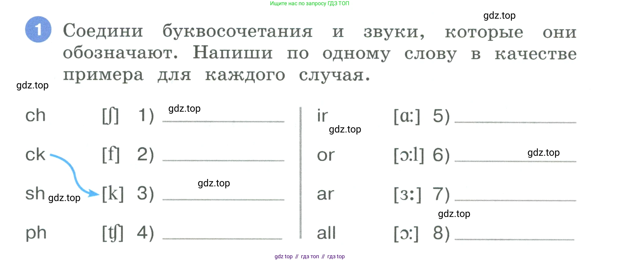 Английский язык (english), 3 класс рабочая тетрадь, авторы: Афанасьева Ольга Васильевна (Afanasyeva Olga), Баранова Ксения Михайловна (Baranova Ksenia), Михеева Ирина Владимировна (Mikheeva Irina), издательство Просвещение, Москва, 2023, зелёного цвета, Часть 1, страница 36, номер 1, Условие