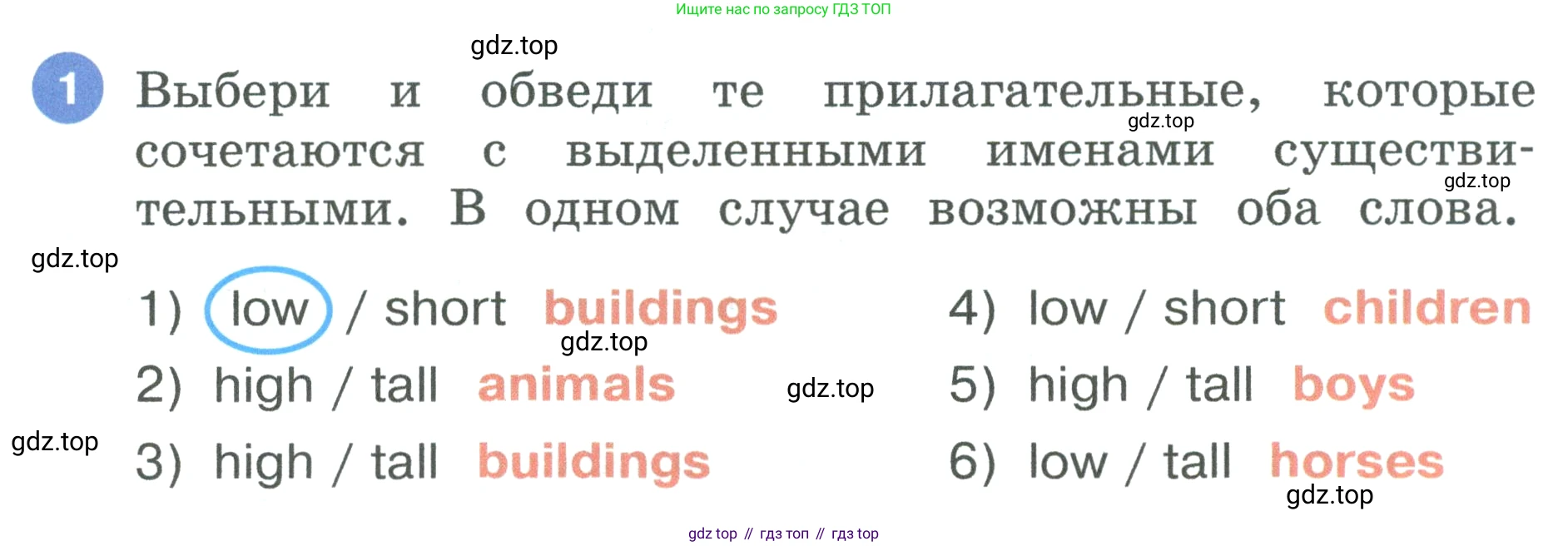 Английский язык (english), 3 класс рабочая тетрадь, авторы: Афанасьева Ольга Васильевна (Afanasyeva Olga), Баранова Ксения Михайловна (Baranova Ksenia), Михеева Ирина Владимировна (Mikheeva Irina), издательство Просвещение, Москва, 2023, зелёного цвета, Часть 2, страница 19, номер 1, Условие
