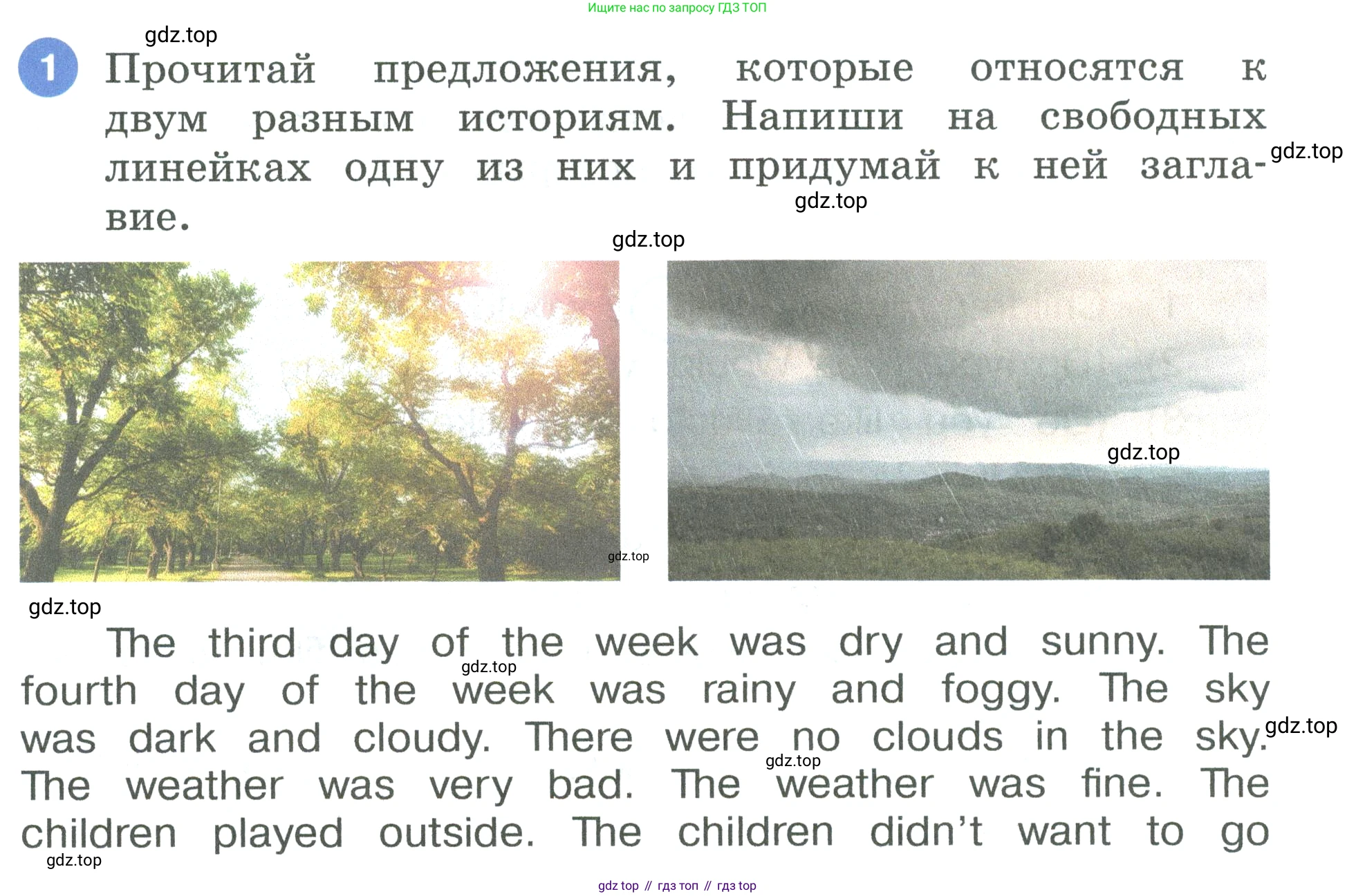 Английский язык (english), 3 класс рабочая тетрадь, авторы: Афанасьева Ольга Васильевна (Afanasyeva Olga), Баранова Ксения Михайловна (Baranova Ksenia), Михеева Ирина Владимировна (Mikheeva Irina), издательство Просвещение, Москва, 2023, зелёного цвета, Часть 2, страница 60, номер 1, Условие