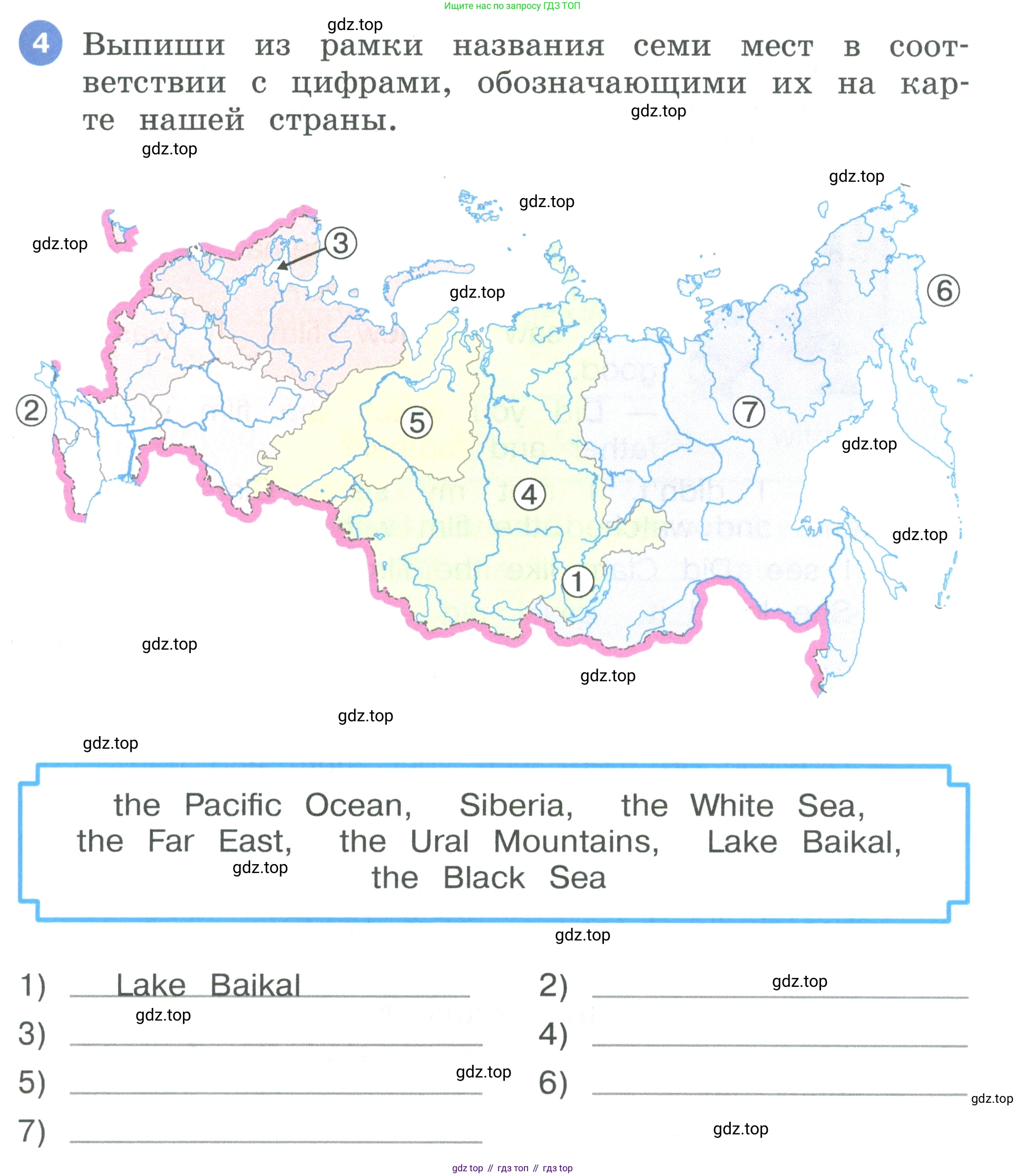 Английский язык (english), 3 класс рабочая тетрадь, авторы: Афанасьева Ольга Васильевна (Afanasyeva Olga), Баранова Ксения Михайловна (Baranova Ksenia), Михеева Ирина Владимировна (Mikheeva Irina), издательство Просвещение, Москва, 2023, зелёного цвета, Часть 2, страница 67, номер 4, Условие
