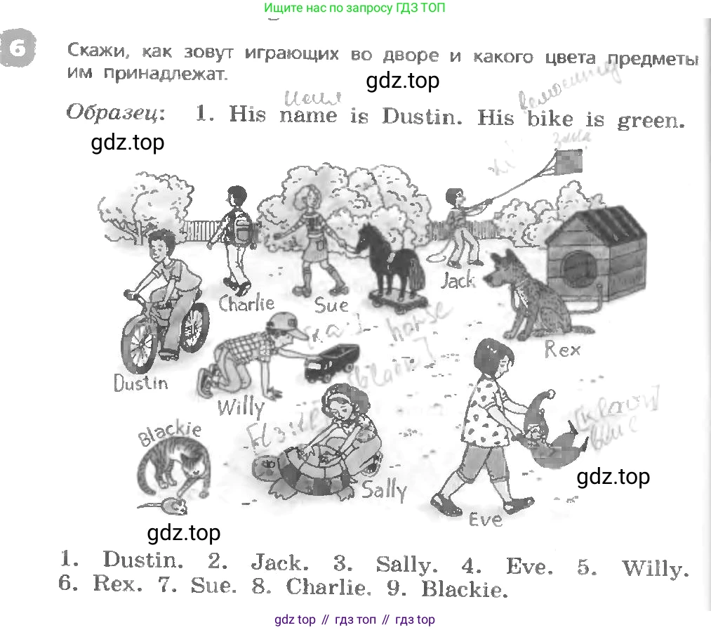 ГДЗ Английский язык (english), 3 класс Учебник, авторы: Афанасьева Ольга Васильевна (Afanasyeva Olga), Михеева Ирина Владимировна (Mikheeva Irina), издательство Дрофа, Москва, 2014 - 2022, зелёного цвета, Часть 1, страница 12, номер 6, Условие