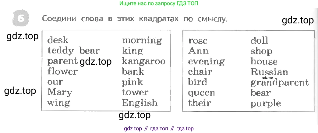 ГДЗ Английский язык (english), 3 класс Учебник, авторы: Афанасьева Ольга Васильевна (Afanasyeva Olga), Михеева Ирина Владимировна (Mikheeva Irina), издательство Дрофа, Москва, 2014 - 2022, зелёного цвета, Часть 1, страница 34, номер 6, Условие