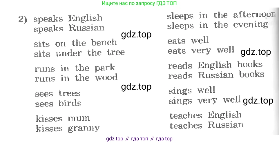 ГДЗ Английский язык (english), 3 класс Учебник, авторы: Афанасьева Ольга Васильевна (Afanasyeva Olga), Михеева Ирина Владимировна (Mikheeva Irina), издательство Дрофа, Москва, 2014 - 2022, зелёного цвета, Часть 1, страница 45, номер 4, Условие (продолжение 2)