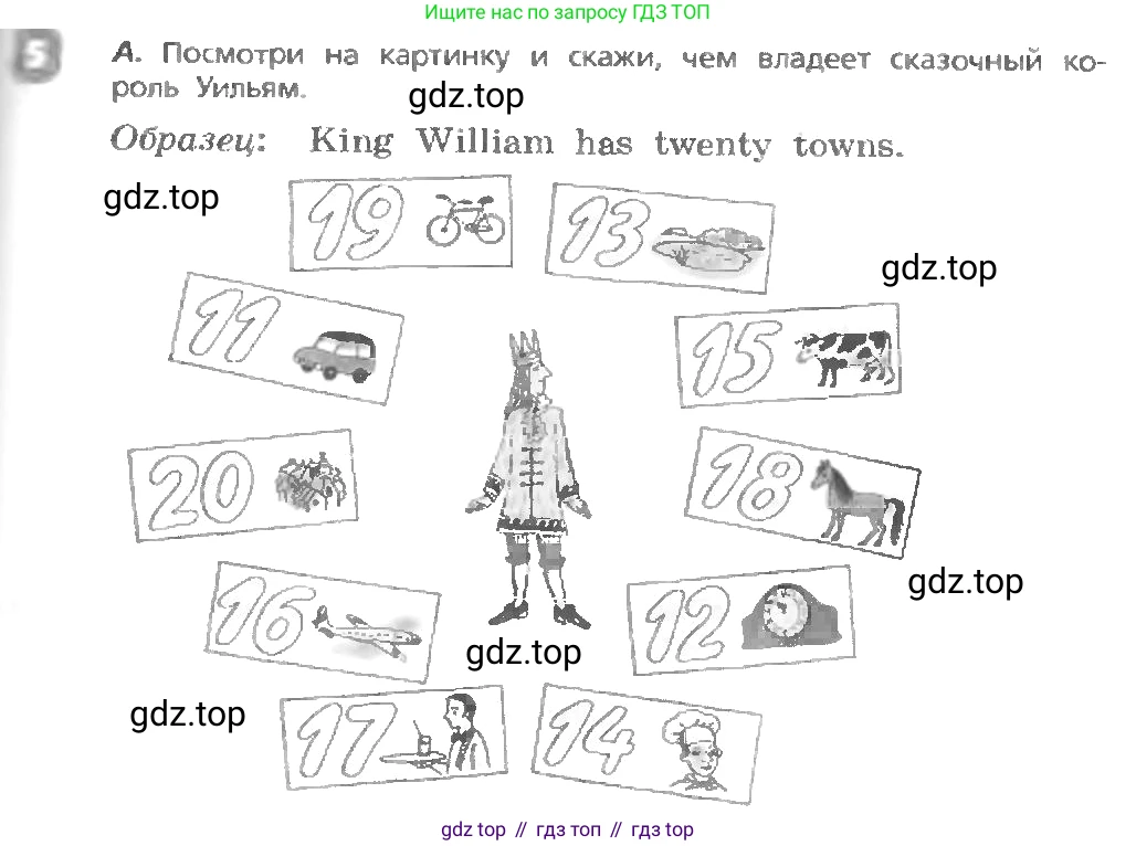 ГДЗ Английский язык (english), 3 класс Учебник, авторы: Афанасьева Ольга Васильевна (Afanasyeva Olga), Михеева Ирина Владимировна (Mikheeva Irina), издательство Дрофа, Москва, 2014 - 2022, зелёного цвета, Часть 1, страница 85, номер 5, Условие