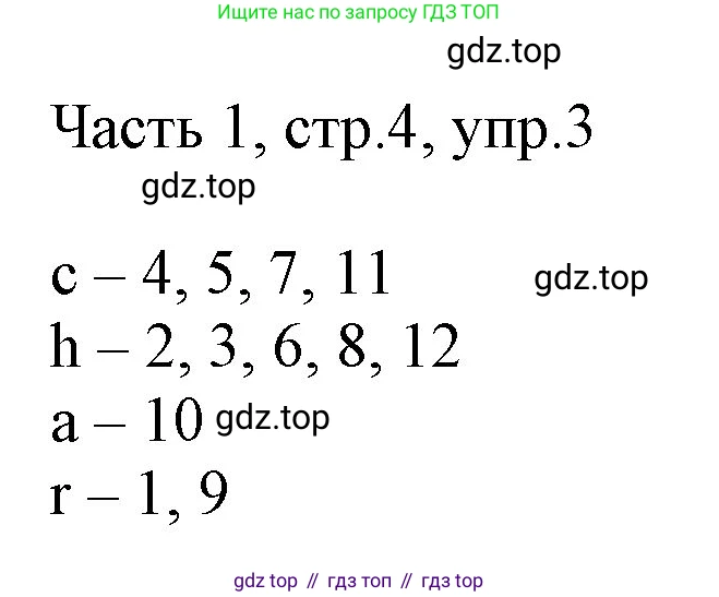 ГДЗ Английский язык (english), 3 класс Учебник, авторы: Афанасьева Ольга Васильевна (Afanasyeva Olga), Михеева Ирина Владимировна (Mikheeva Irina), издательство Дрофа, Москва, 2014 - 2022, зелёного цвета, Часть 1, страница 4, номер 3, Решение