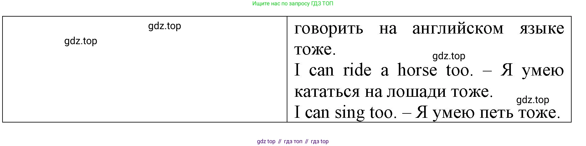 ГДЗ Английский язык (english), 3 класс Учебник, авторы: Афанасьева Ольга Васильевна (Afanasyeva Olga), Михеева Ирина Владимировна (Mikheeva Irina), издательство Дрофа, Москва, 2014 - 2022, зелёного цвета, Часть 1, страница 41, номер 7, Решение (продолжение 2)