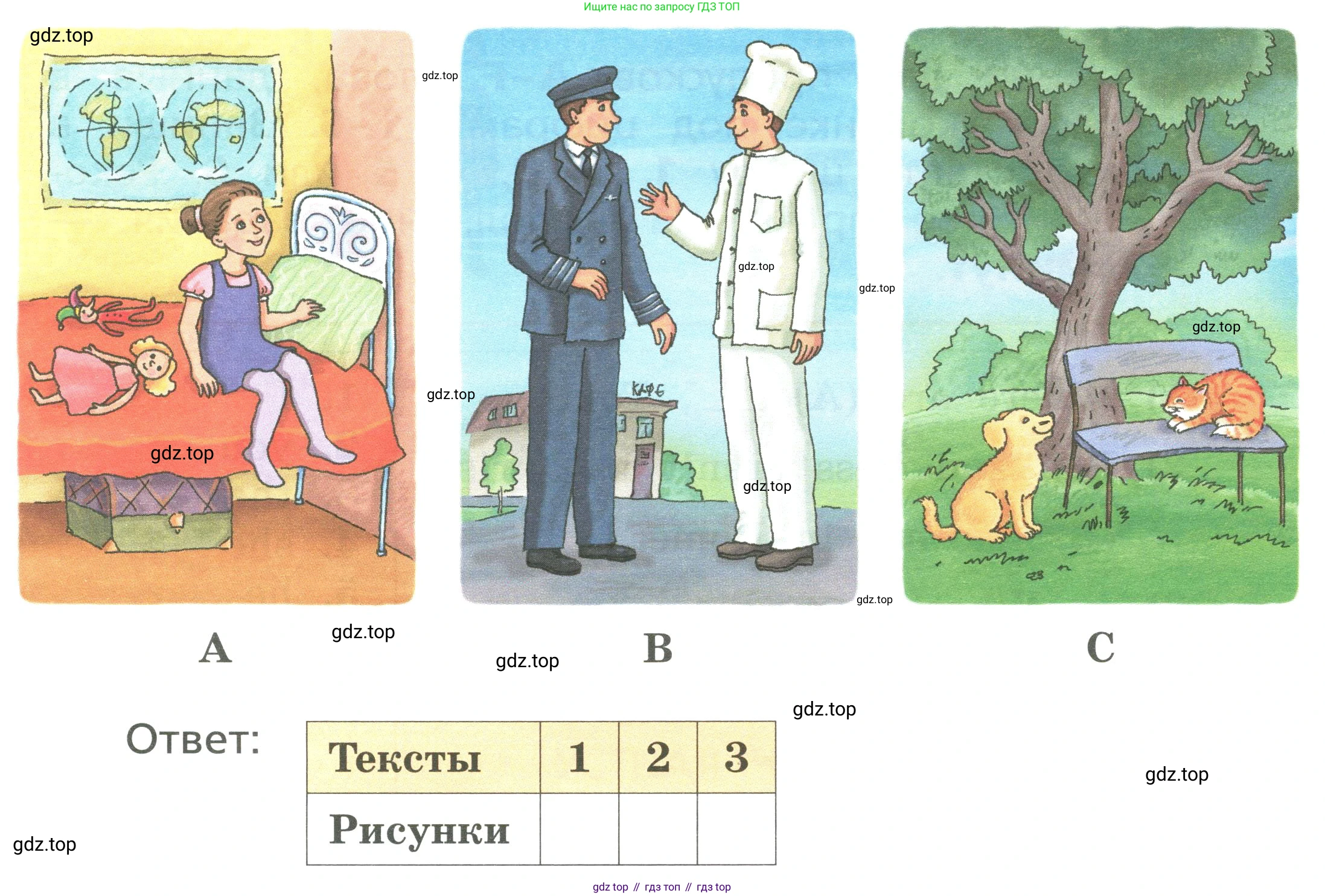 ГДЗ Английский язык (english), 3 класс Подготовка к всероссийским проверочным работам (впр), авторы: Афанасьева Ольга Васильевна (Afanasyeva Olga), Михеева Ирина Владимировна (Mikheeva Irina), Баранова Ксения Михайловна (Baranova Ksenia), Сьянов Александр Валерьевич, издательство Дрофа, Москва, 2019, белого цвета, страница 14, номер 2, Условие (продолжение 2)