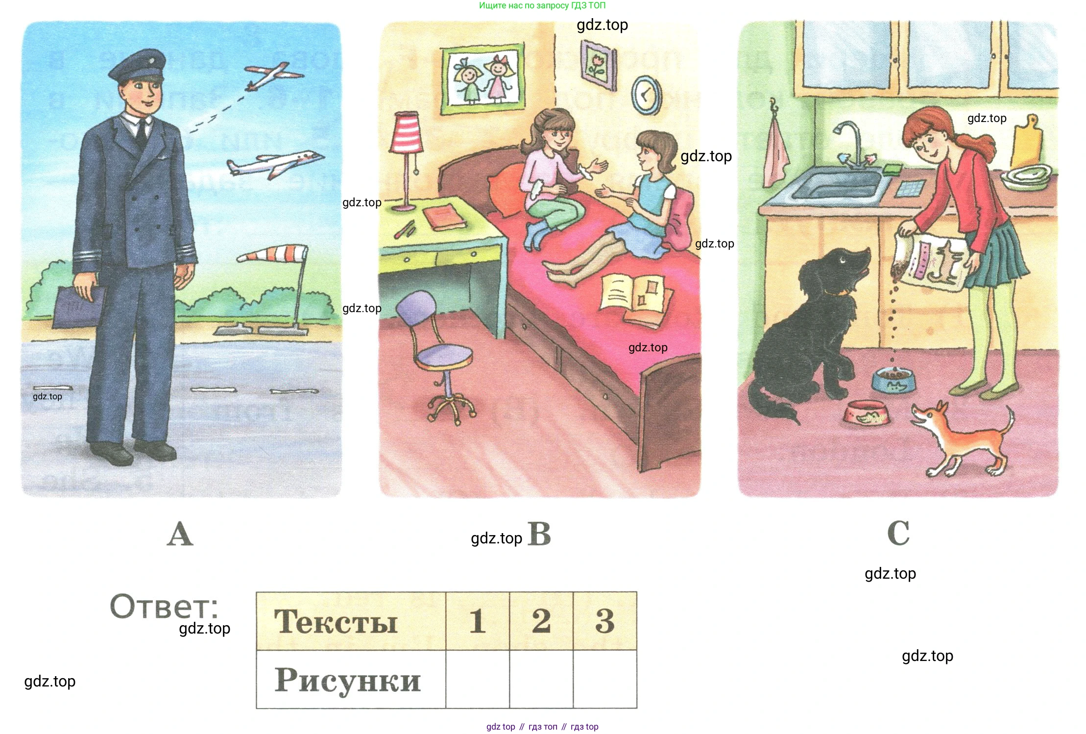 ГДЗ Английский язык (english), 3 класс Подготовка к всероссийским проверочным работам (впр), авторы: Афанасьева Ольга Васильевна (Afanasyeva Olga), Михеева Ирина Владимировна (Mikheeva Irina), Баранова Ксения Михайловна (Baranova Ksenia), Сьянов Александр Валерьевич, издательство Дрофа, Москва, 2019, белого цвета, страница 18, номер 2, Условие (продолжение 2)