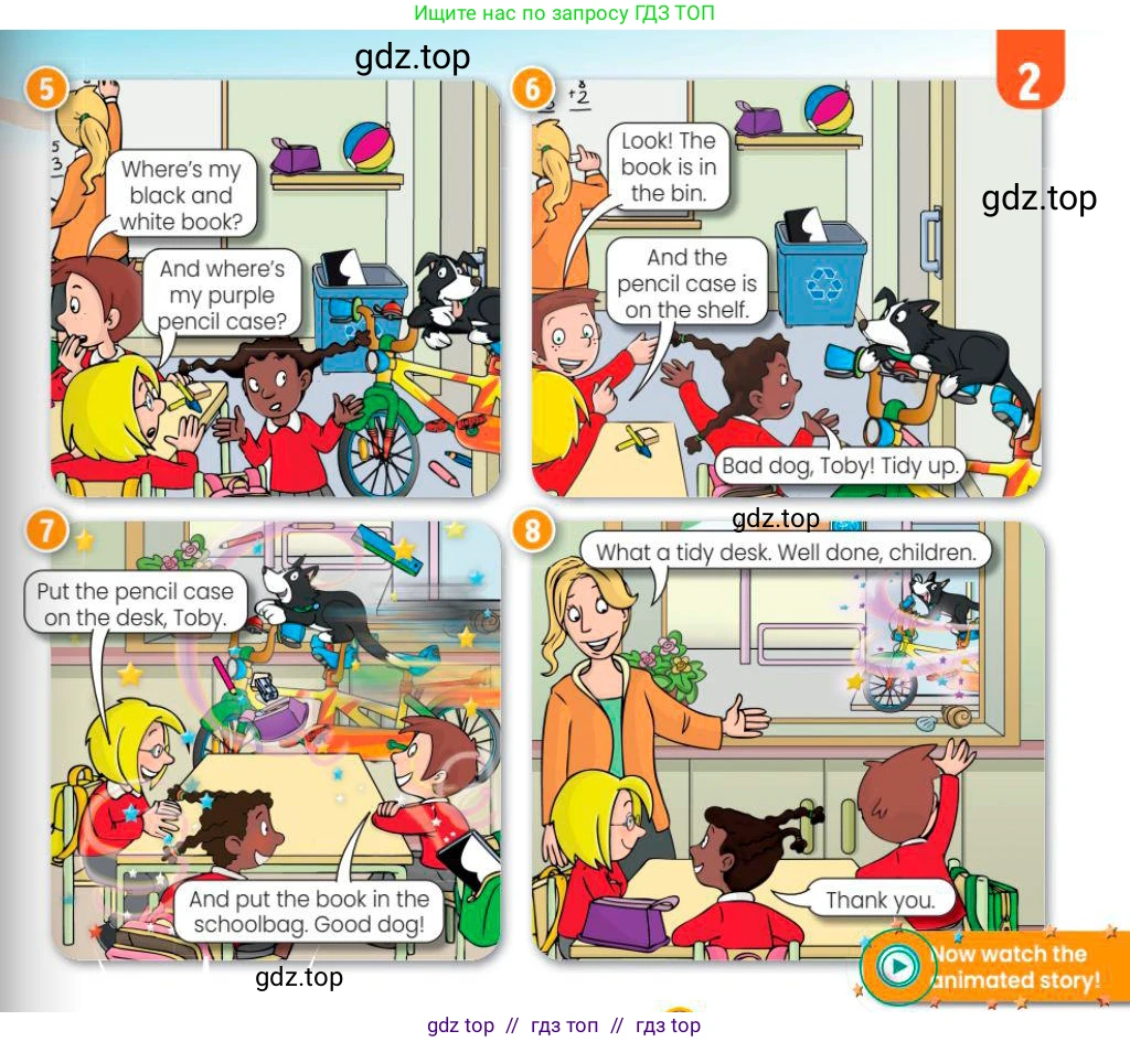Английский язык (english), 3 класс Учебник (Pupil's book), авторы: Шоу Донна (Shaw Donna), Рамсден Джоанн (Ramsden Joanne), издательство Macmillan Education, Алматы, 2024, жёлтого цвета, страница 22, номер 1, Условие (продолжение 2)