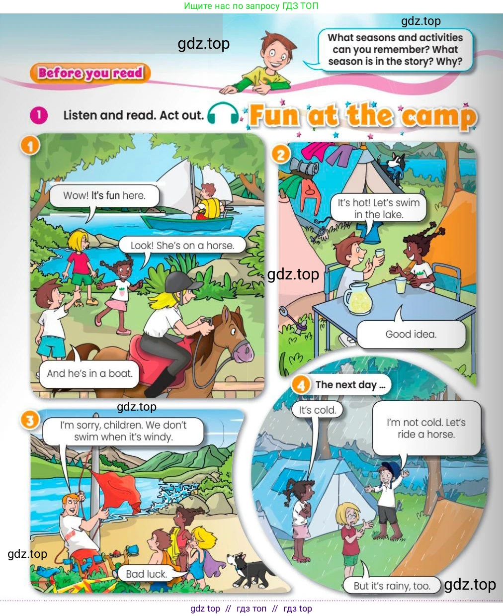 Английский язык (english), 3 класс Учебник (Pupil's book), авторы: Шоу Донна (Shaw Donna), Рамсден Джоанн (Ramsden Joanne), издательство Macmillan Education, Алматы, 2024, жёлтого цвета, страница 50, номер 1, Условие