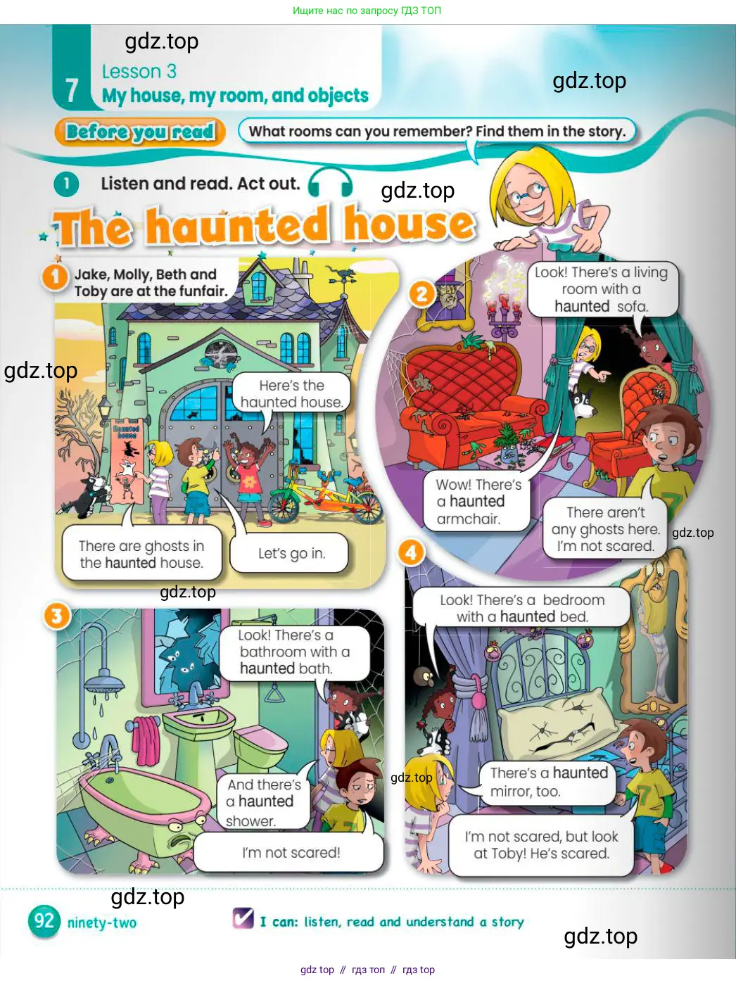 Английский язык (english), 3 класс Учебник (Pupil's book), авторы: Шоу Донна (Shaw Donna), Рамсден Джоанн (Ramsden Joanne), издательство Macmillan Education, Алматы, 2024, жёлтого цвета, страница 92