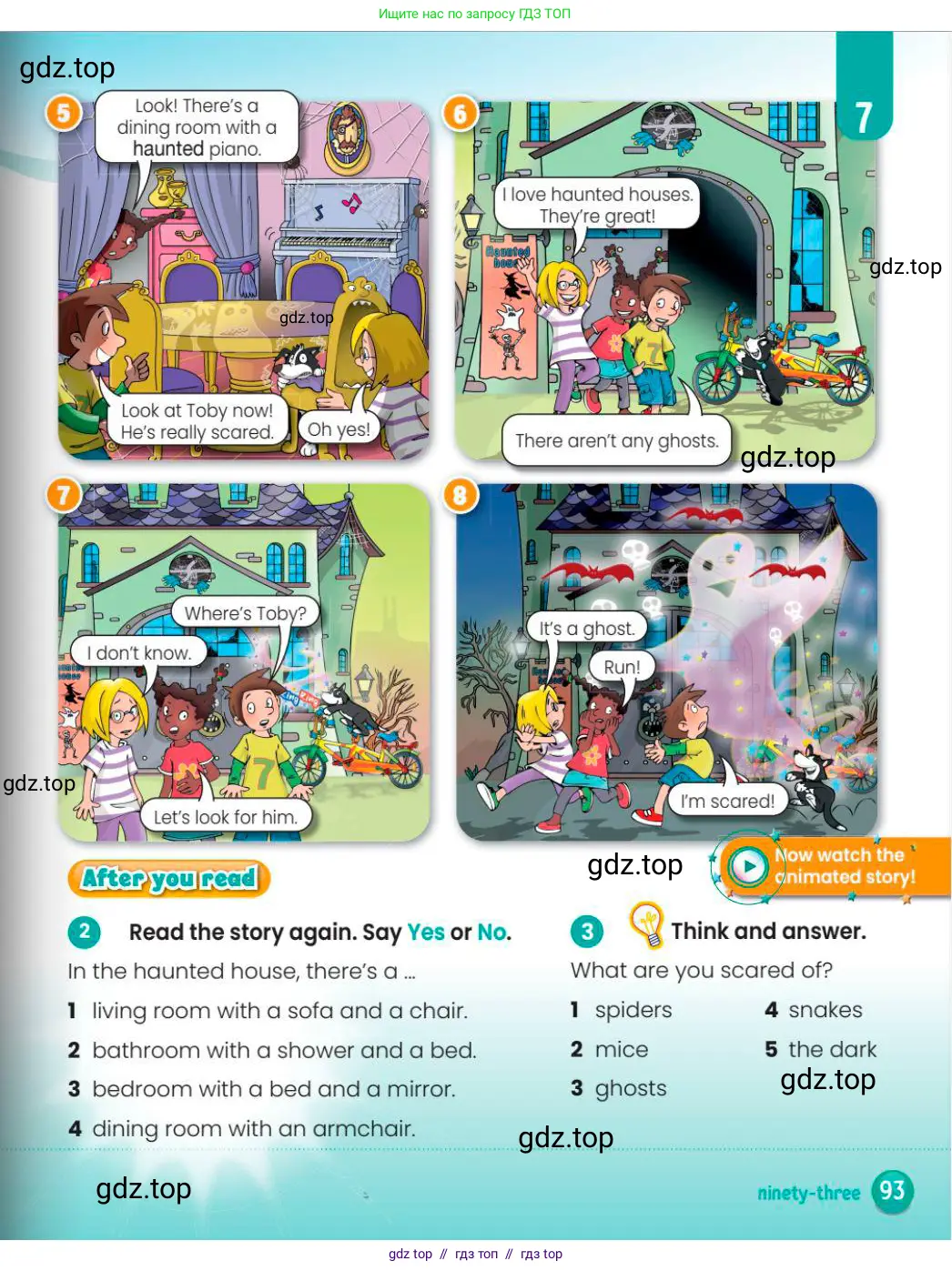 Английский язык (english), 3 класс Учебник (Pupil's book), авторы: Шоу Донна (Shaw Donna), Рамсден Джоанн (Ramsden Joanne), издательство Macmillan Education, Алматы, 2024, жёлтого цвета, страница 93