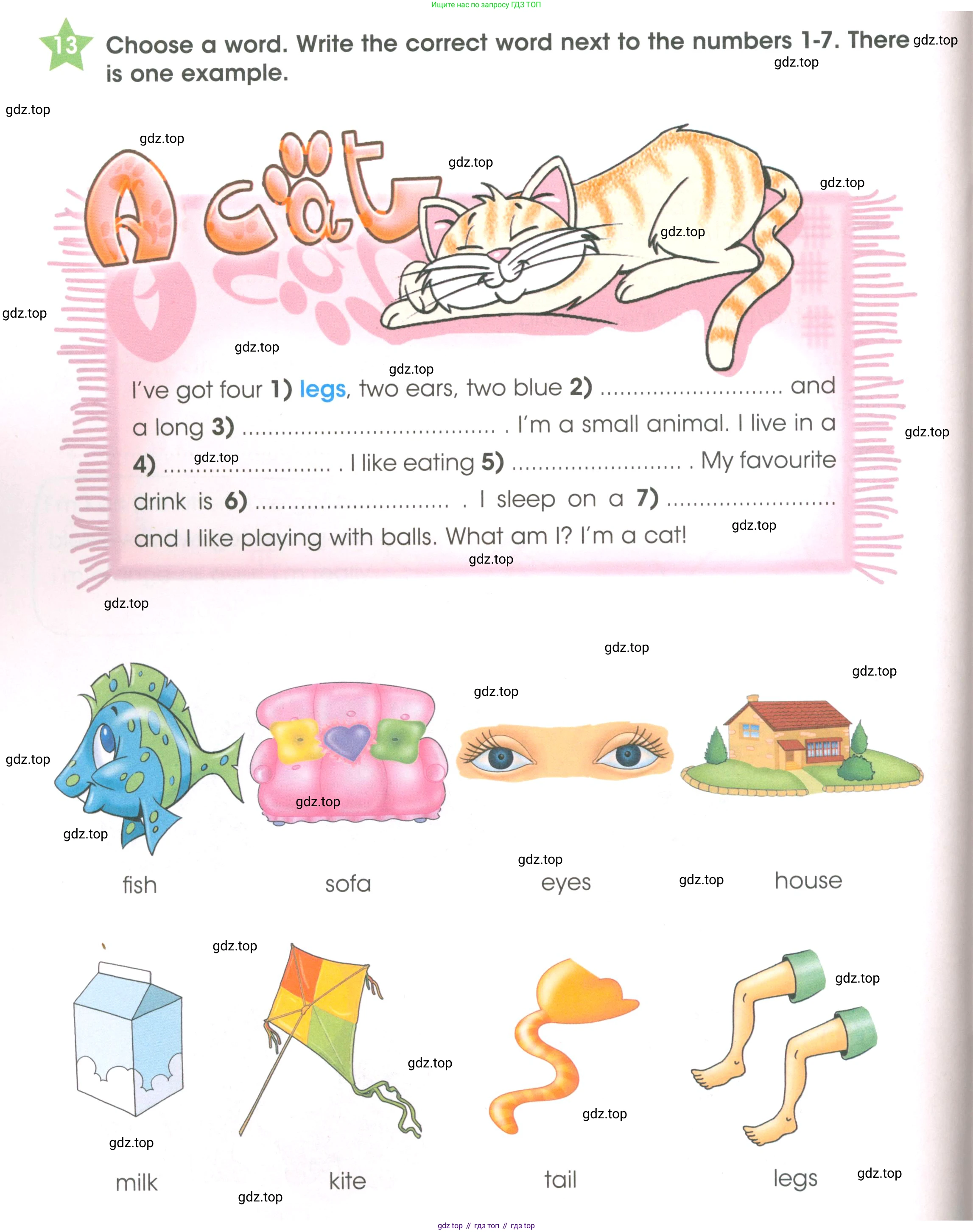 Английский язык (english), 3 класс Рабочая тетрадь (workbook), авторы: Баранова Ксения Михайловна (Baranova Ksenia), Дули Дженни (Dooley Jenny), Копылова Виктория Викторовна (Kopylova Victoria), Мильруд Радислав Петрович (Millrood Radislav), Эванс Вирджиния (Evans Virginia), издательство Просвещение, Москва, 2023, белого цвета, Часть ( Part) 1, страница 38, номер 13, Условие