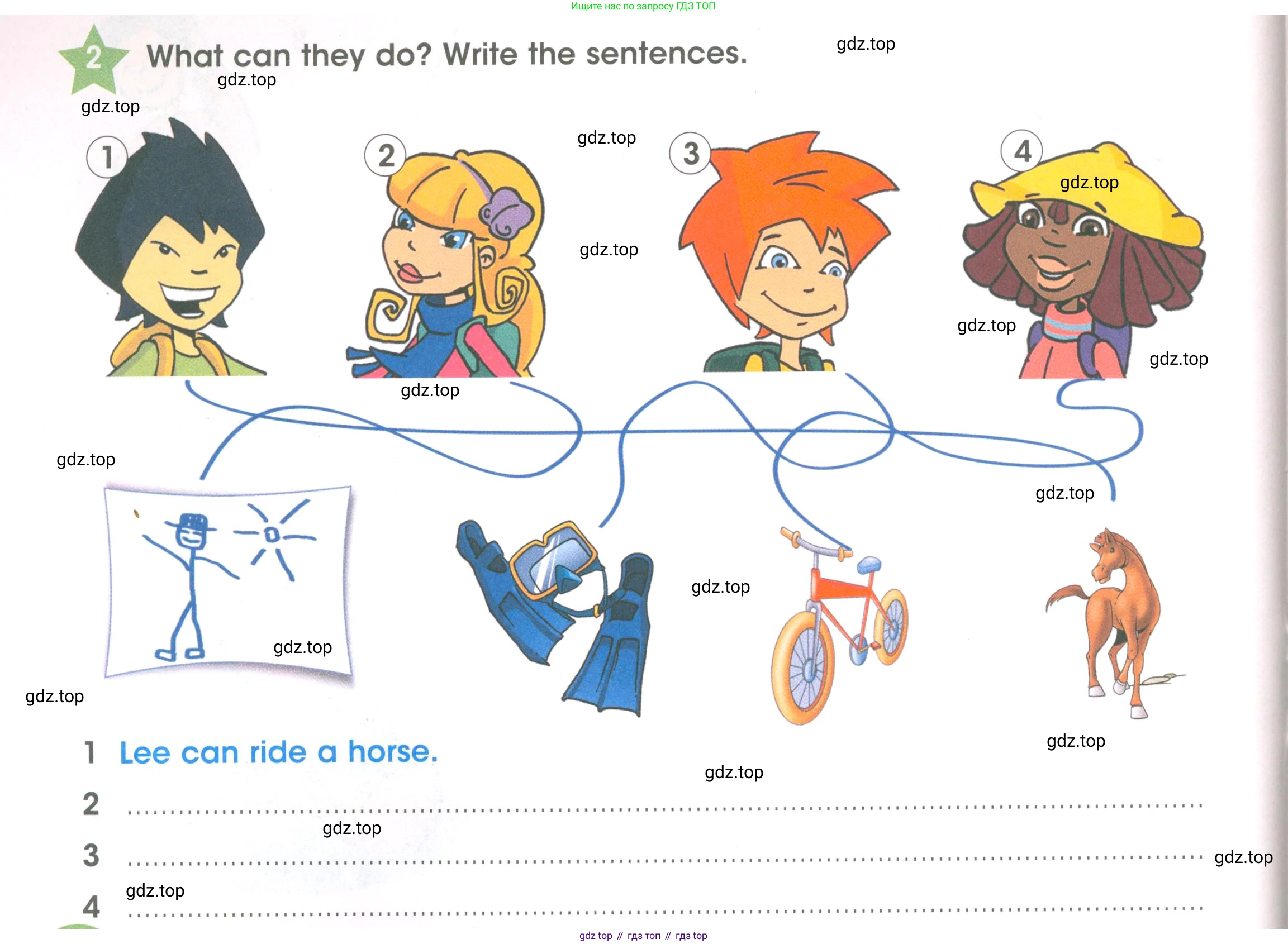 Английский язык (english), 3 класс Рабочая тетрадь (workbook), авторы: Баранова Ксения Михайловна (Baranova Ksenia), Дули Дженни (Dooley Jenny), Копылова Виктория Викторовна (Kopylova Victoria), Мильруд Радислав Петрович (Millrood Radislav), Эванс Вирджиния (Evans Virginia), издательство Просвещение, Москва, 2023, белого цвета, Часть ( Part) 1, страница 40, номер 2, Условие