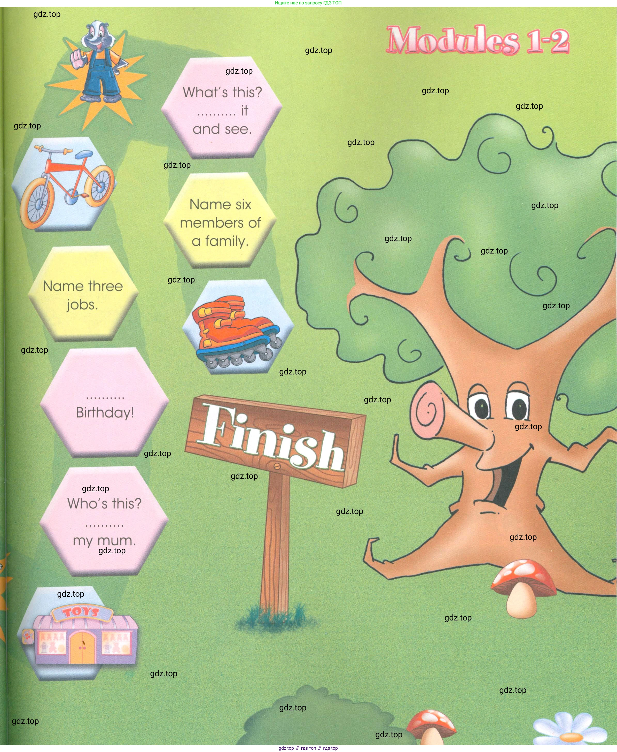 Английский язык (english), 3 класс Рабочая тетрадь (workbook), авторы: Баранова Ксения Михайловна (Baranova Ksenia), Дули Дженни (Dooley Jenny), Копылова Виктория Викторовна (Kopylova Victoria), Мильруд Радислав Петрович (Millrood Radislav), Эванс Вирджиния (Evans Virginia), издательство Просвещение, Москва, 2023, белого цвета, Часть ( Part) 1, страница 56, Условие (продолжение 2)