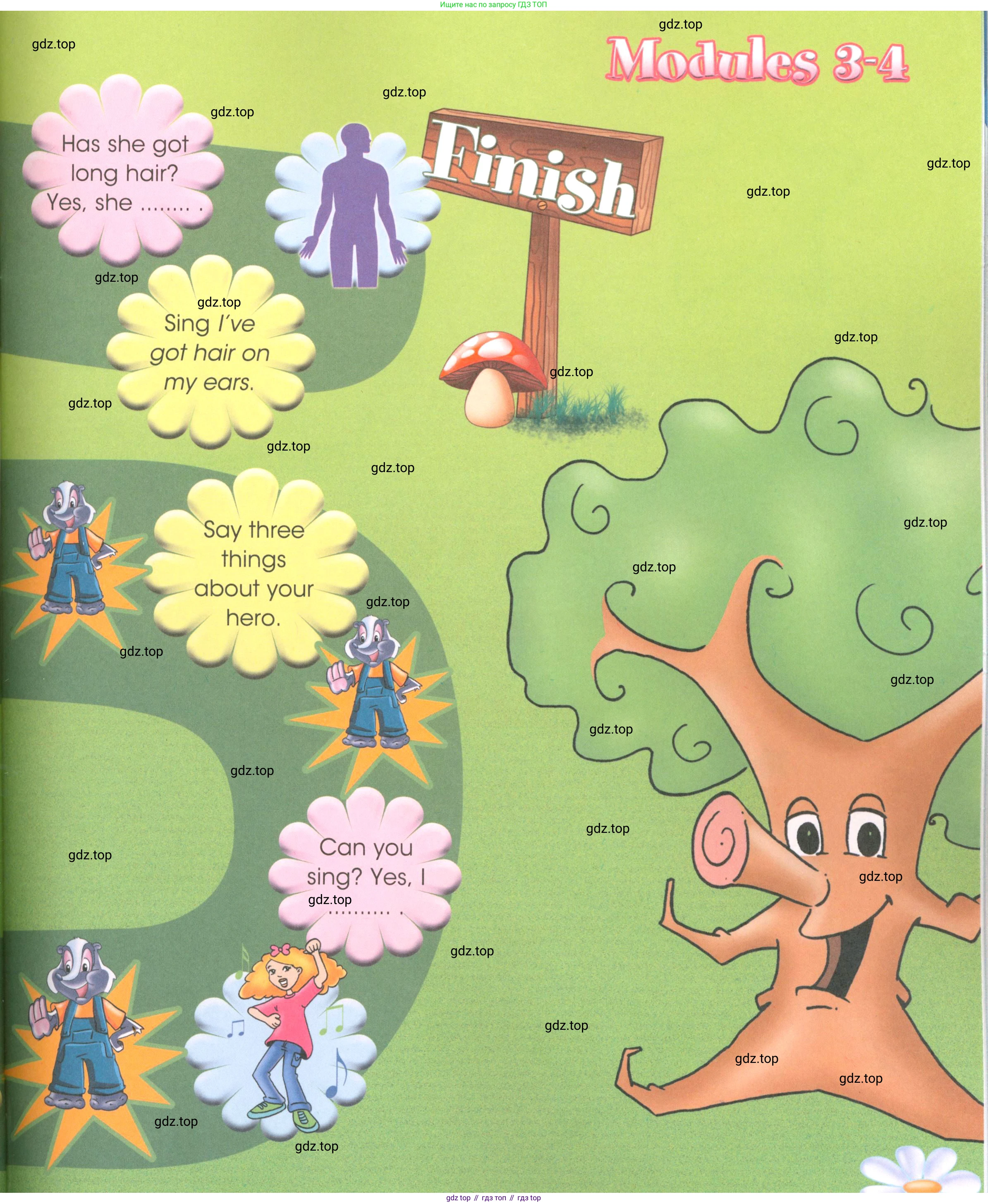 Английский язык (english), 3 класс Рабочая тетрадь (workbook), авторы: Баранова Ксения Михайловна (Baranova Ksenia), Дули Дженни (Dooley Jenny), Копылова Виктория Викторовна (Kopylova Victoria), Мильруд Радислав Петрович (Millrood Radislav), Эванс Вирджиния (Evans Virginia), издательство Просвещение, Москва, 2023, белого цвета, Часть ( Part) 1, страница 58, Условие (продолжение 2)