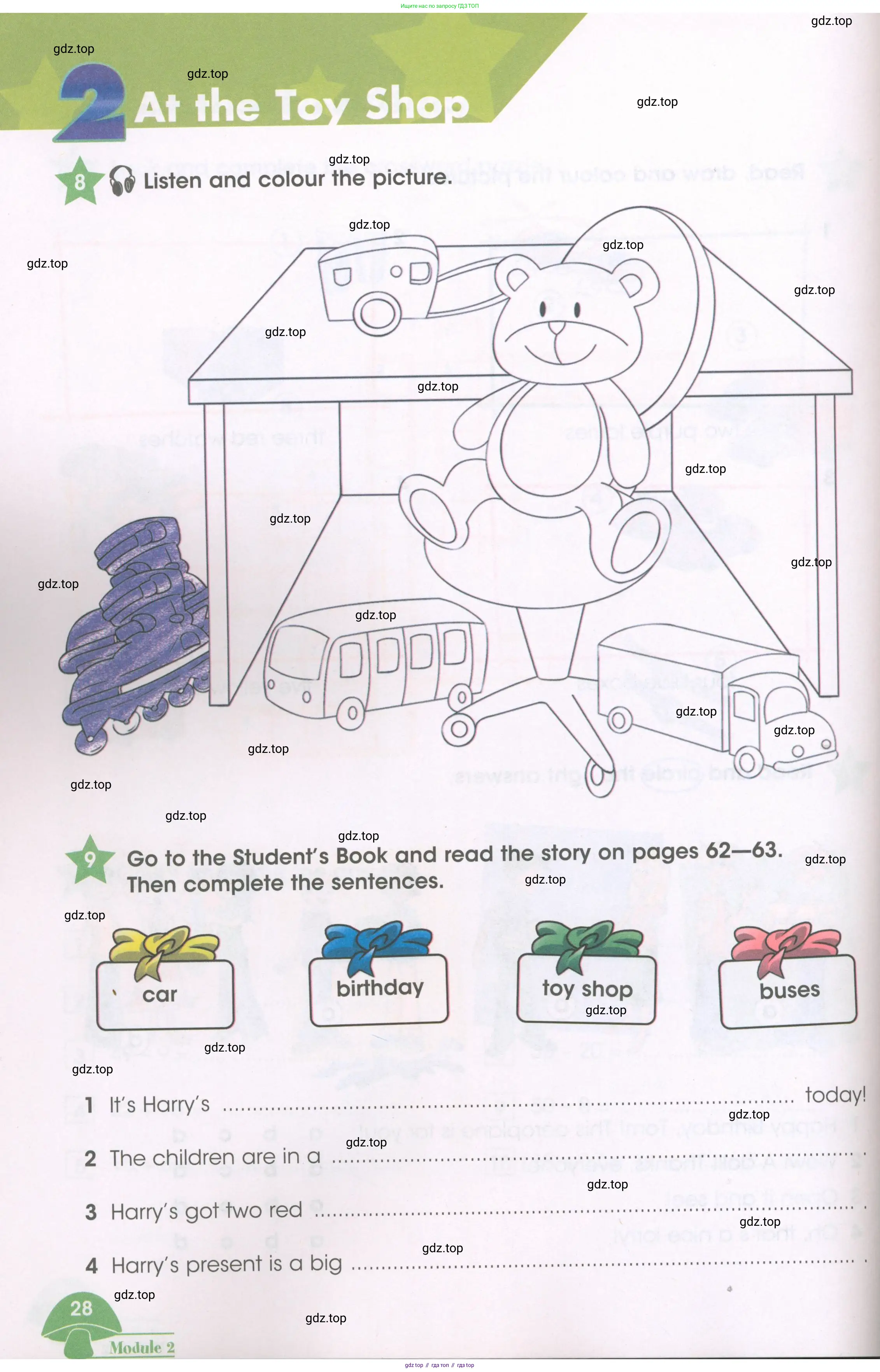 Английский язык (english), 3 класс Рабочая тетрадь (workbook), авторы: Баранова Ксения Михайловна (Baranova Ksenia), Дули Дженни (Dooley Jenny), Копылова Виктория Викторовна (Kopylova Victoria), Мильруд Радислав Петрович (Millrood Radislav), Эванс Вирджиния (Evans Virginia), издательство Просвещение, Москва, 2023, белого цвета, Часть ( Part) 1, страница 28