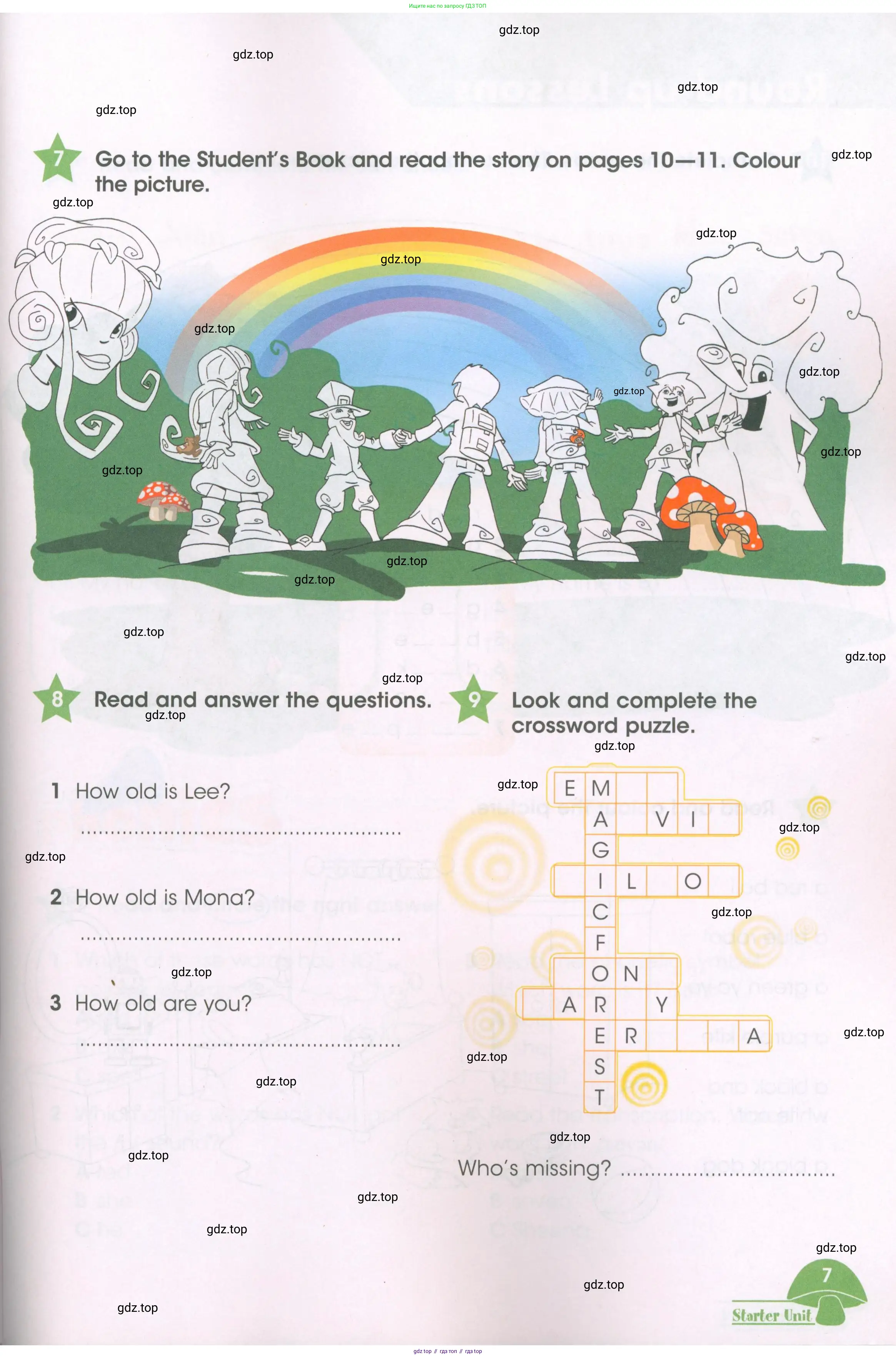 Английский язык (english), 3 класс Рабочая тетрадь (workbook), авторы: Баранова Ксения Михайловна (Baranova Ksenia), Дули Дженни (Dooley Jenny), Копылова Виктория Викторовна (Kopylova Victoria), Мильруд Радислав Петрович (Millrood Radislav), Эванс Вирджиния (Evans Virginia), издательство Просвещение, Москва, 2023, белого цвета, Часть ( Part) 1, страница 7