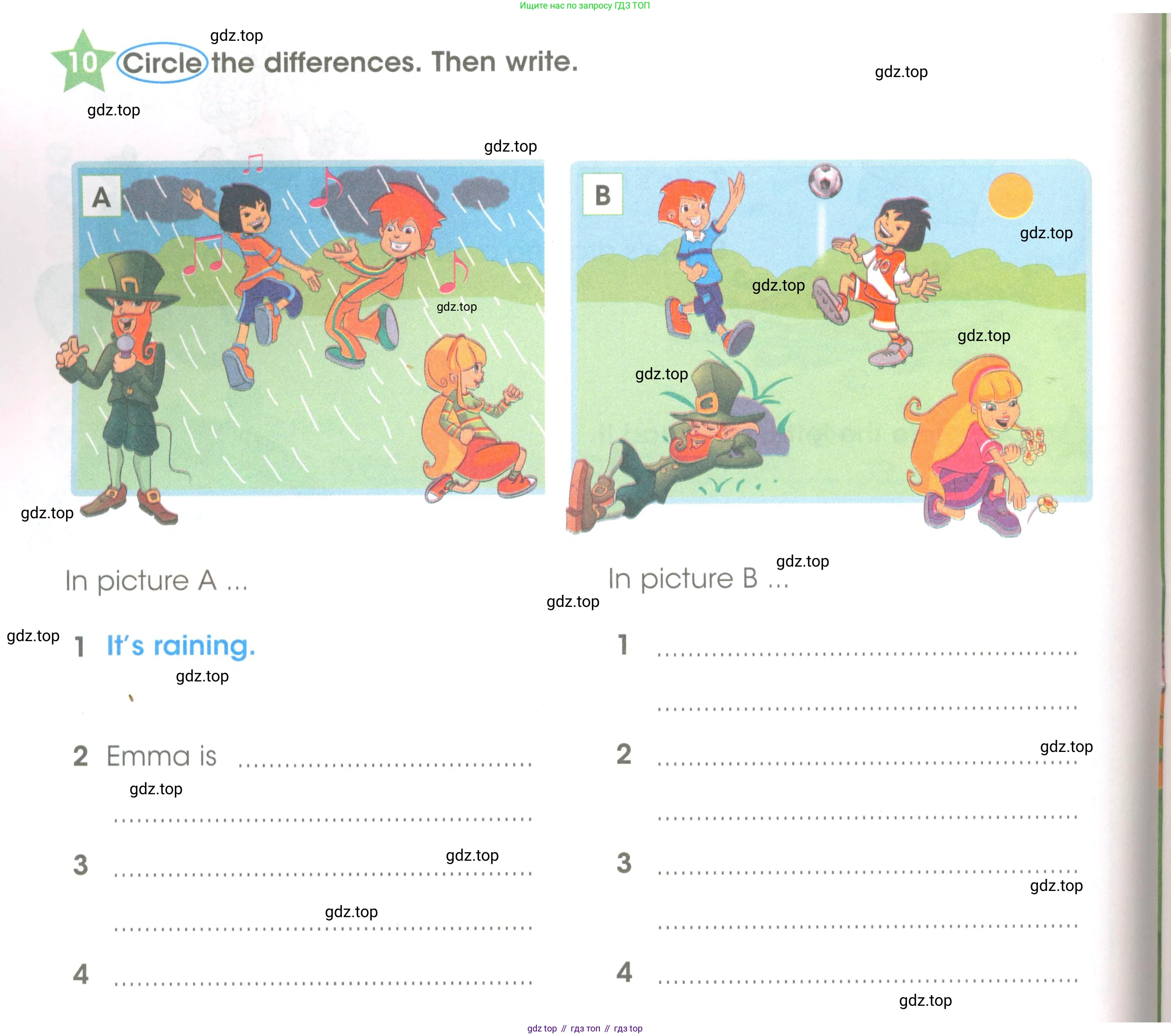 Английский язык (english), 3 класс Рабочая тетрадь (workbook), авторы: Баранова Ксения Михайловна (Baranova Ksenia), Дули Дженни (Dooley Jenny), Копылова Виктория Викторовна (Kopylova Victoria), Мильруд Радислав Петрович (Millrood Radislav), Эванс Вирджиния (Evans Virginia), издательство Просвещение, Москва, 2023, белого цвета, Часть ( Part) 2, страница 24, номер 10, Условие