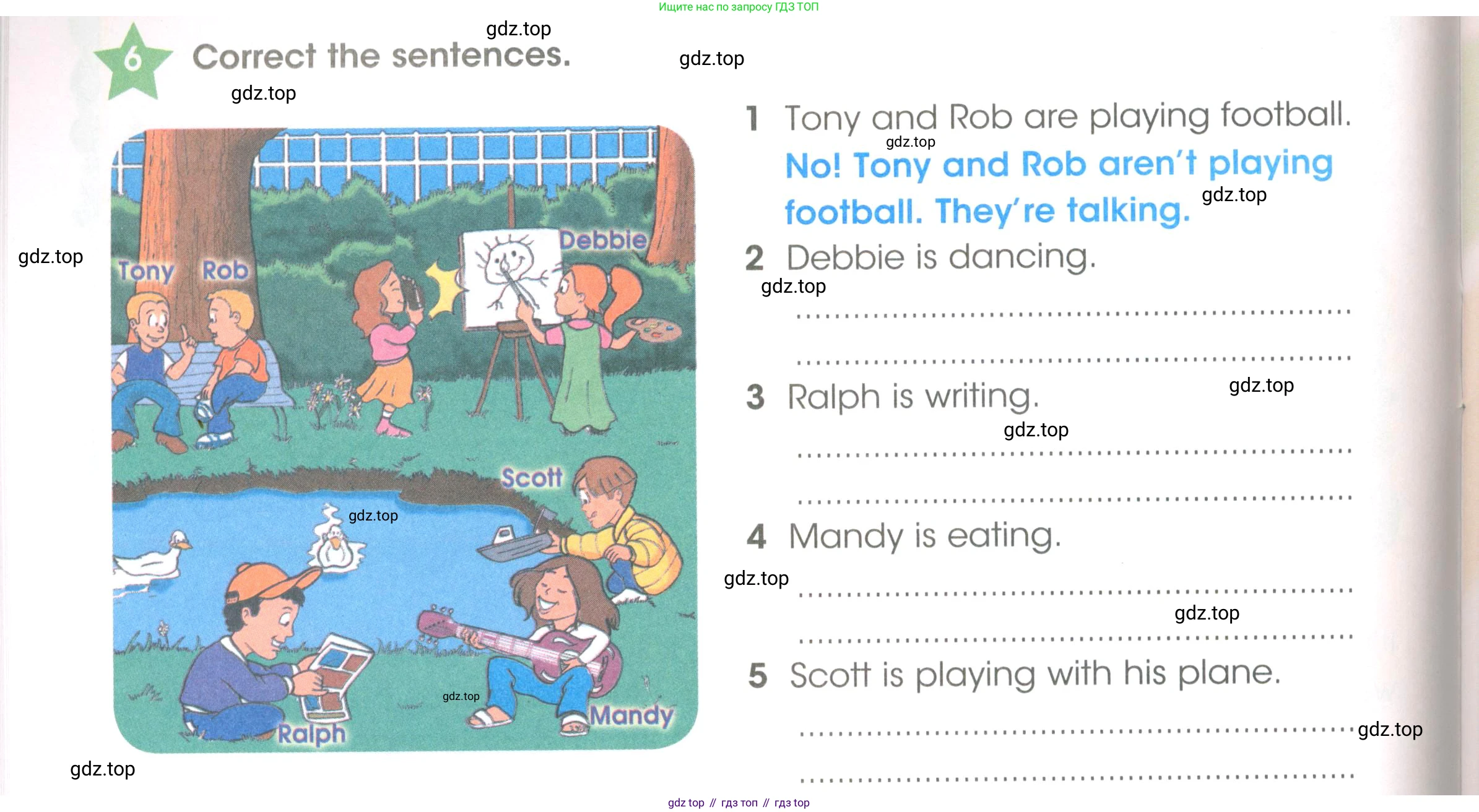 Английский язык (english), 3 класс Рабочая тетрадь (workbook), авторы: Баранова Ксения Михайловна (Baranova Ksenia), Дули Дженни (Dooley Jenny), Копылова Виктория Викторовна (Kopylova Victoria), Мильруд Радислав Петрович (Millrood Radislav), Эванс Вирджиния (Evans Virginia), издательство Просвещение, Москва, 2023, белого цвета, Часть ( Part) 2, страница 30, номер 6, Условие