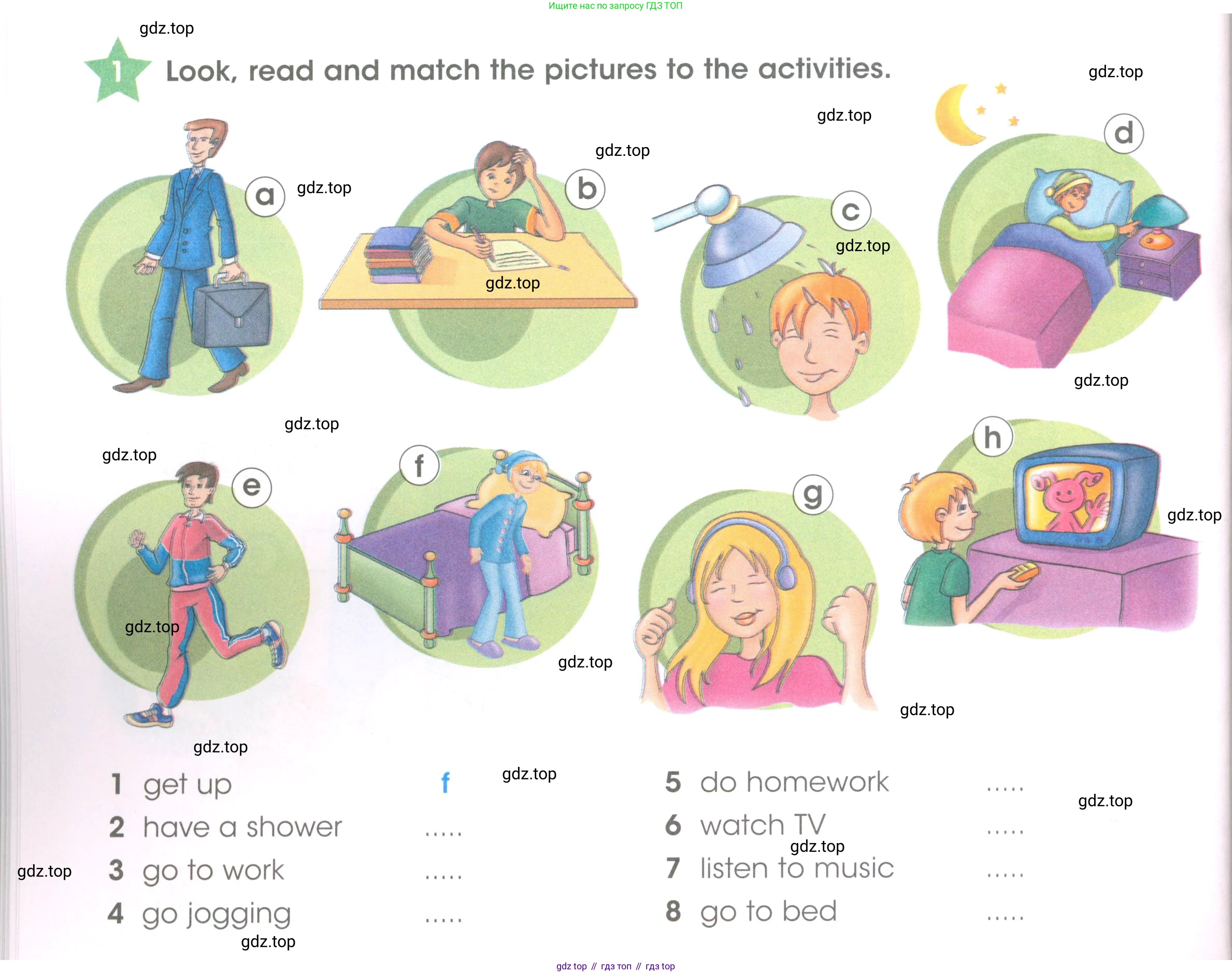 Английский язык (english), 3 класс Рабочая тетрадь (workbook), авторы: Баранова Ксения Михайловна (Baranova Ksenia), Дули Дженни (Dooley Jenny), Копылова Виктория Викторовна (Kopylova Victoria), Мильруд Радислав Петрович (Millrood Radislav), Эванс Вирджиния (Evans Virginia), издательство Просвещение, Москва, 2023, белого цвета, Часть ( Part) 2, страница 44, номер 1, Условие