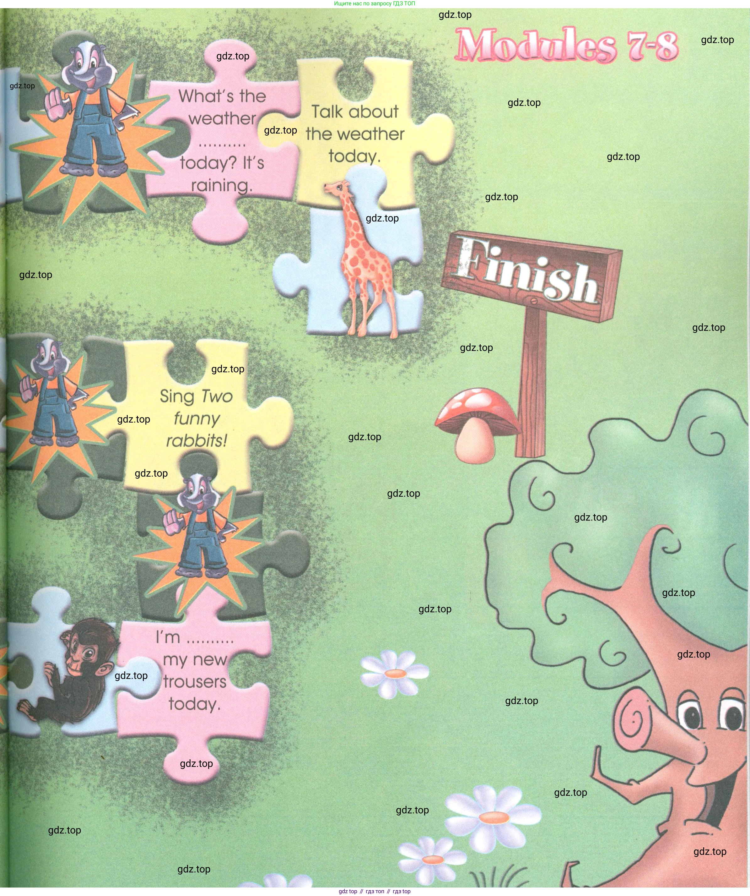 Английский язык (english), 3 класс Рабочая тетрадь (workbook), авторы: Баранова Ксения Михайловна (Baranova Ksenia), Дули Дженни (Dooley Jenny), Копылова Виктория Викторовна (Kopylova Victoria), Мильруд Радислав Петрович (Millrood Radislav), Эванс Вирджиния (Evans Virginia), издательство Просвещение, Москва, 2023, белого цвета, Часть ( Part) 2, страница 58, Условие (продолжение 2)