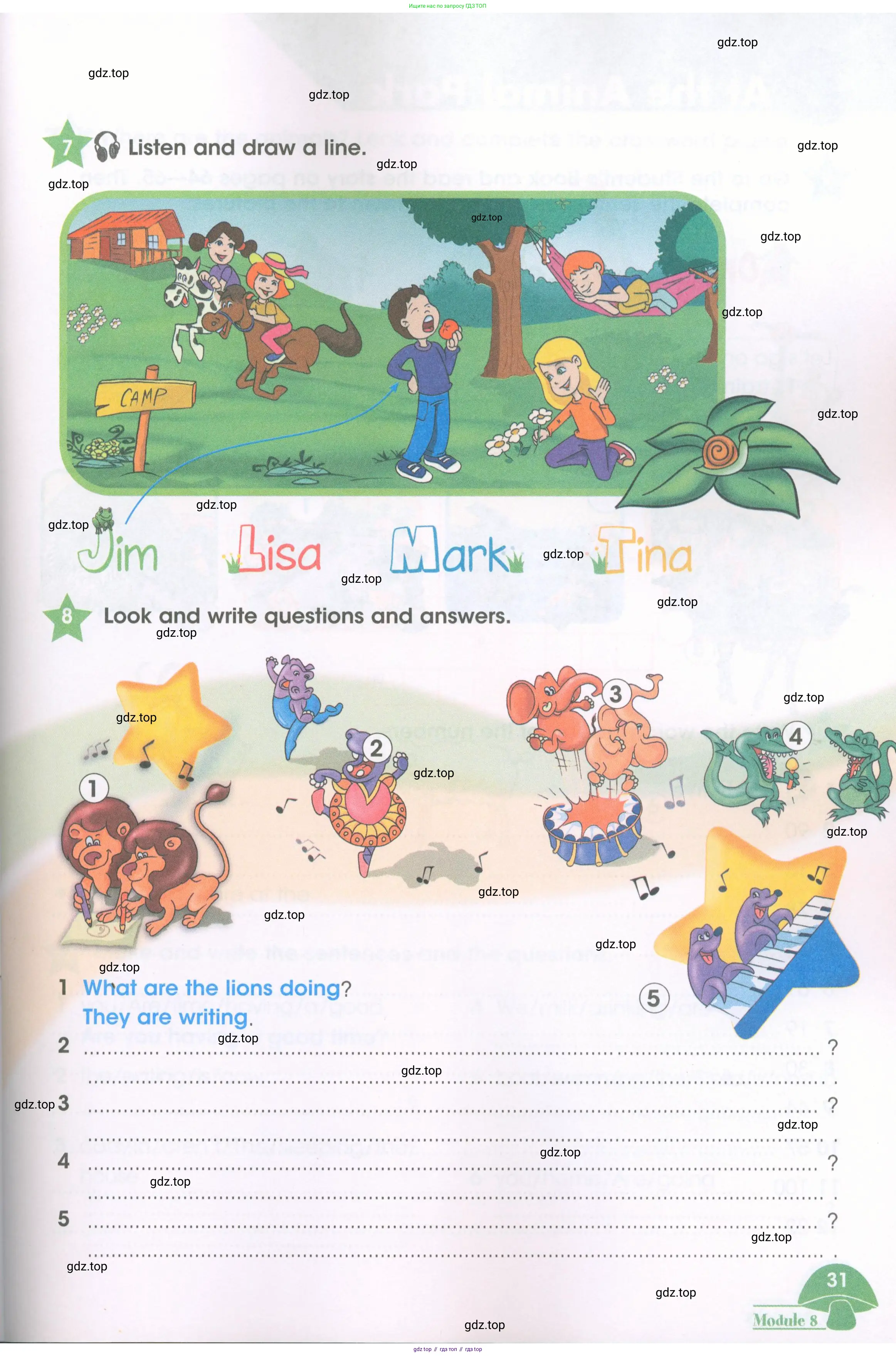 Английский язык (english), 3 класс Рабочая тетрадь (workbook), авторы: Баранова Ксения Михайловна (Baranova Ksenia), Дули Дженни (Dooley Jenny), Копылова Виктория Викторовна (Kopylova Victoria), Мильруд Радислав Петрович (Millrood Radislav), Эванс Вирджиния (Evans Virginia), издательство Просвещение, Москва, 2023, белого цвета, Часть ( Part) 1, страница 31