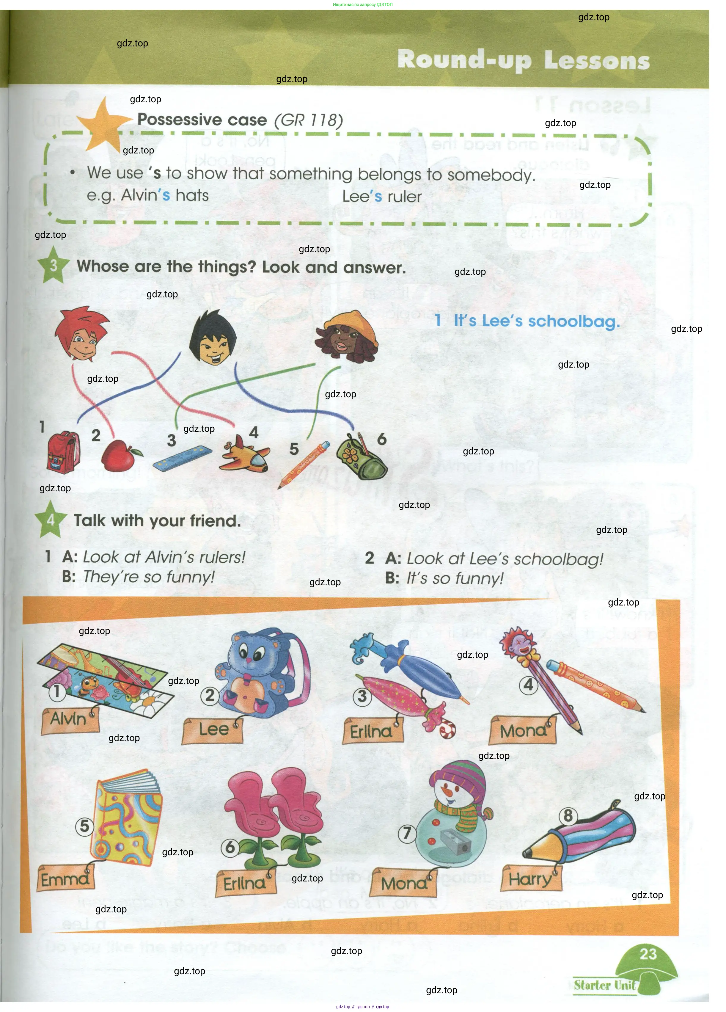 Английский язык (english), 3 класс Учебник (Student's book), авторы: Баранова Ксения Михайловна (Baranova Ksenia), Дули Дженни (Dooley Jenny), Копылова Виктория Викторовна (Kopylova Victoria), Мильруд Радислав Петрович (Millrood Radislav), Эванс Вирджиния (Evans Virginia), издательство Просвещение, Москва, 2023, зелёного цвета, Часть ( Part) 1, страница 23