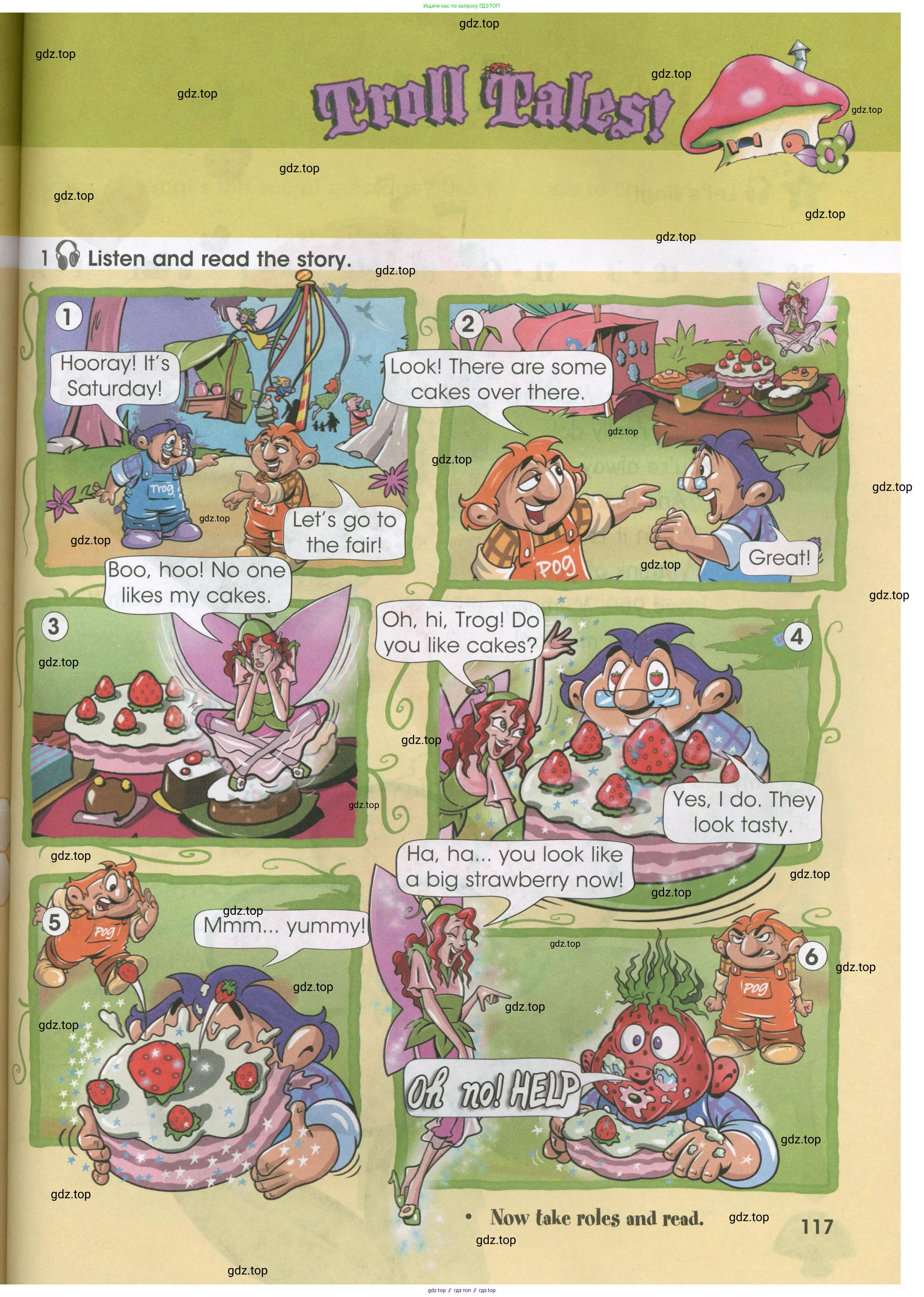 Английский язык (english), 3 класс Учебник (Student's book), авторы: Баранова Ксения Михайловна (Baranova Ksenia), Дули Дженни (Dooley Jenny), Копылова Виктория Викторовна (Kopylova Victoria), Мильруд Радислав Петрович (Millrood Radislav), Эванс Вирджиния (Evans Virginia), издательство Просвещение, Москва, 2023, зелёного цвета, Часть ( Part) 1, страница 117