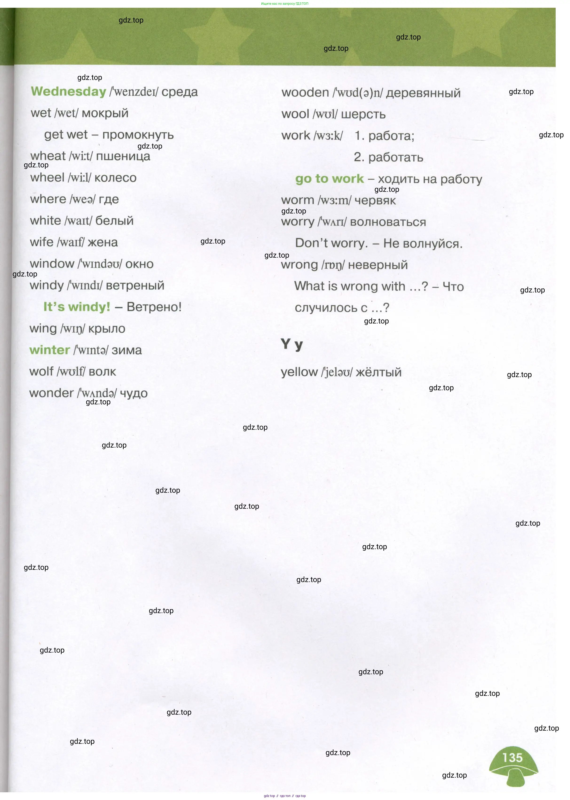 Английский язык (english), 3 класс Учебник (Student's book), авторы: Баранова Ксения Михайловна (Baranova Ksenia), Дули Дженни (Dooley Jenny), Копылова Виктория Викторовна (Kopylova Victoria), Мильруд Радислав Петрович (Millrood Radislav), Эванс Вирджиния (Evans Virginia), издательство Просвещение, Москва, 2023, зелёного цвета, страница 135